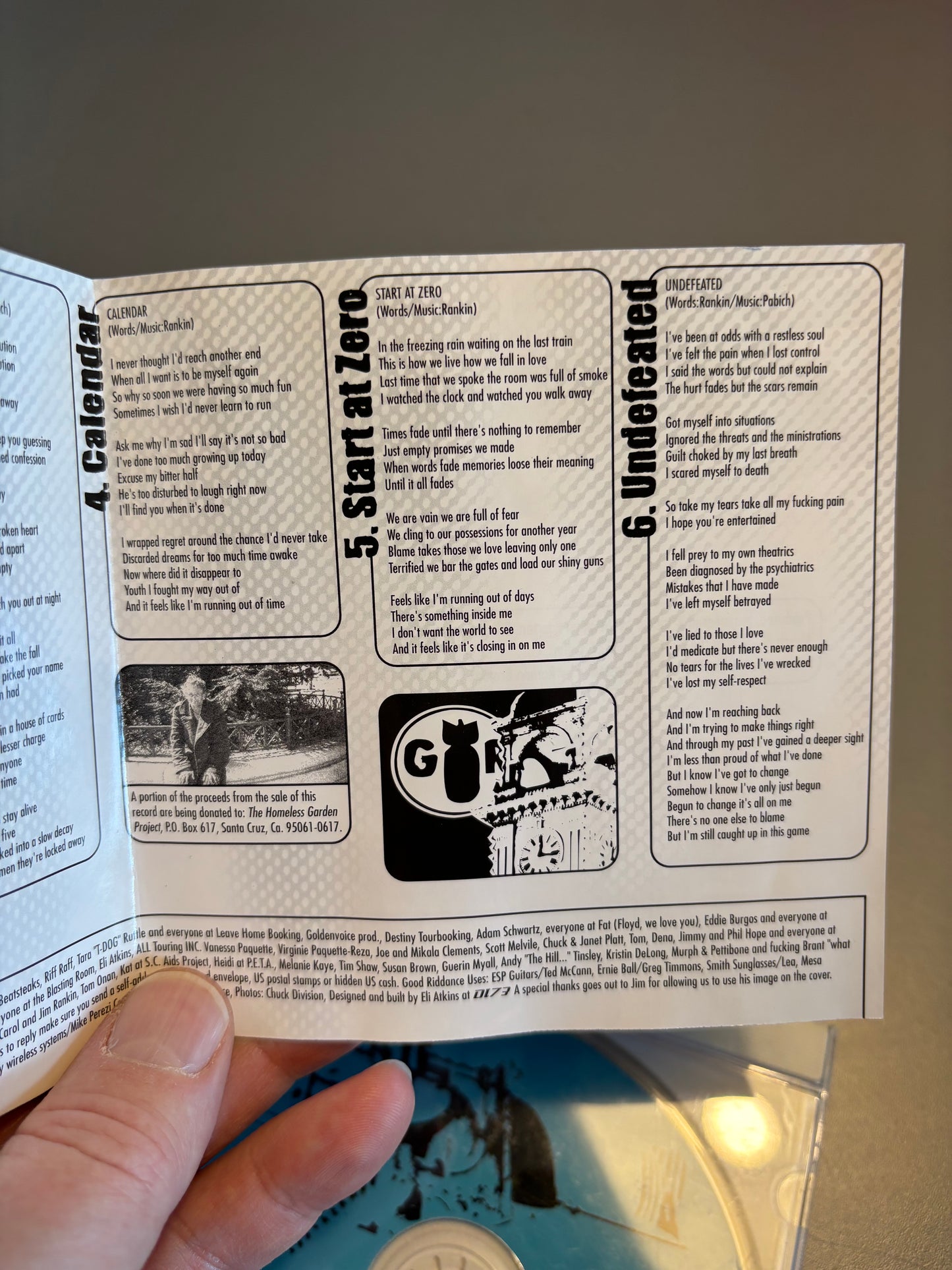 Good Riddance: The Phenomenon Of Craving, CD, EP, Only CD pressing, Fat Wreck Records, US 2000