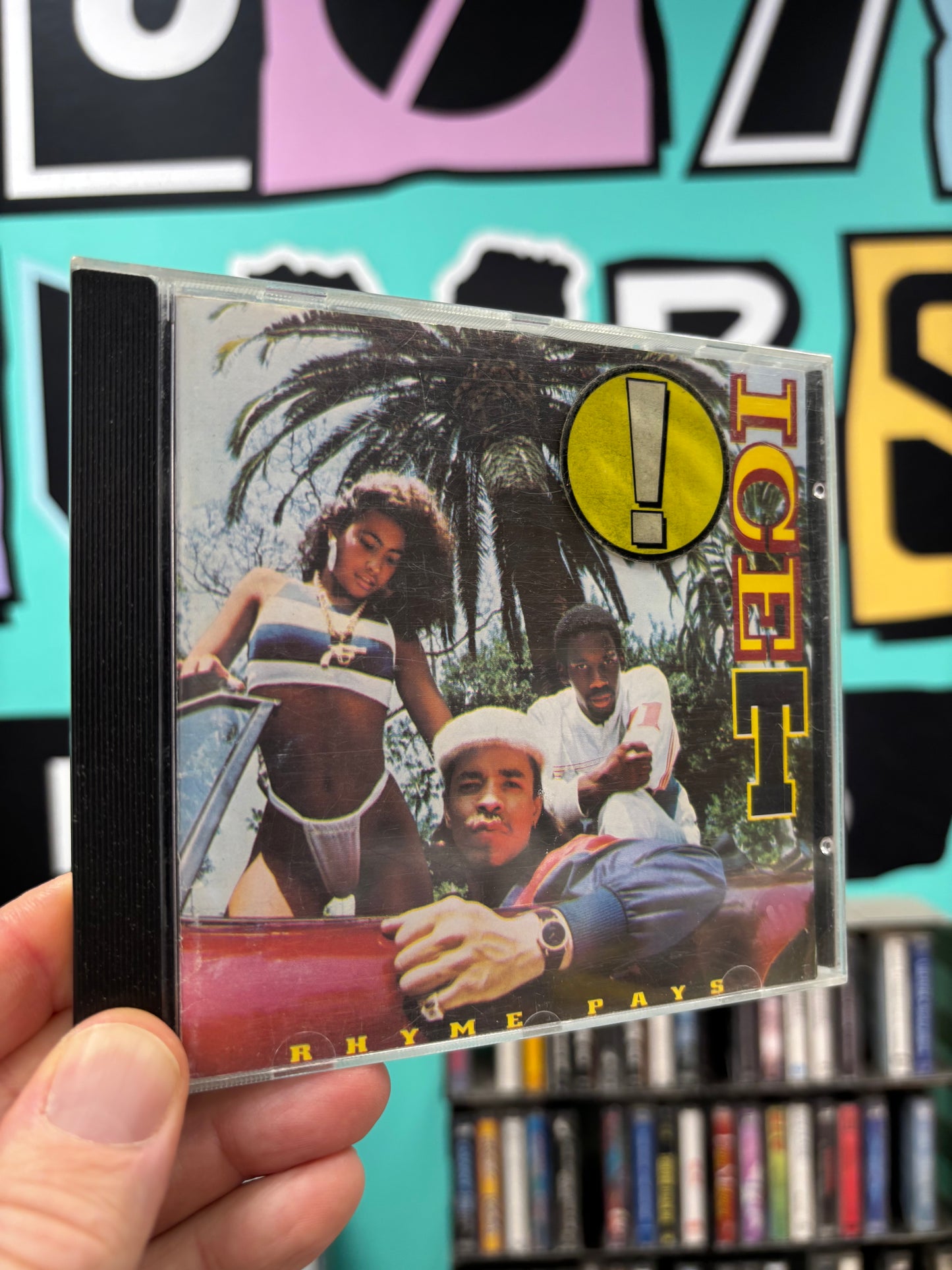 Ice-T: Rhyme Pays, CD, reissue, Sire, Europe 1987