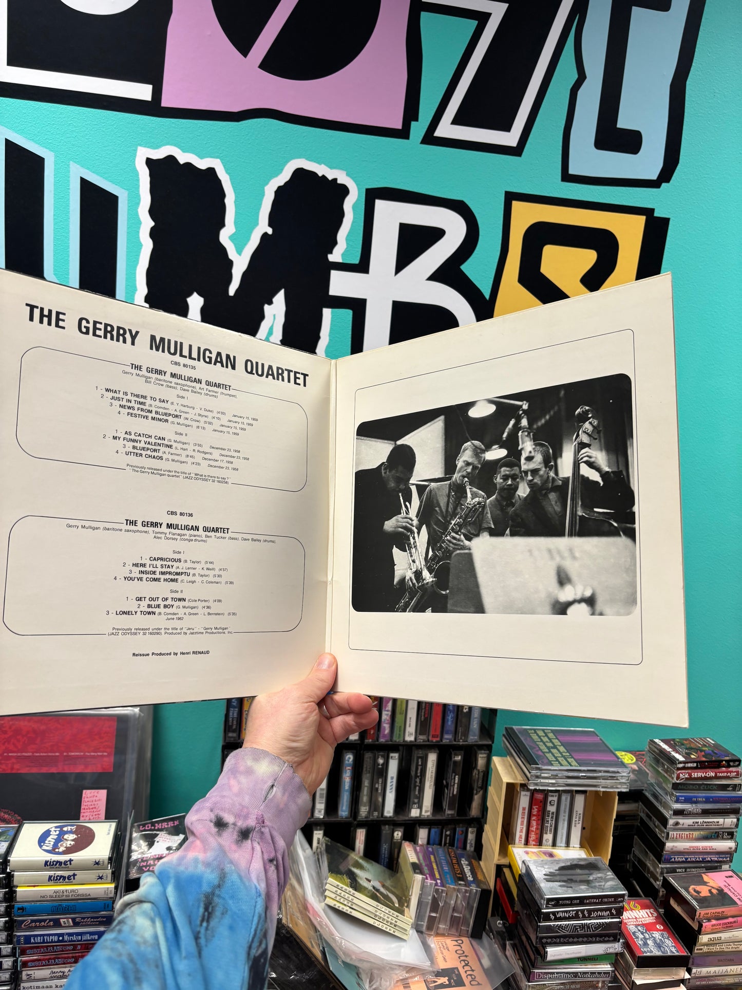 The Gerry Mulligan Quartet: My Funny Valentine 1958-1962, 2LP, compilation, reissue, gatefold, CBS, Europe 1974