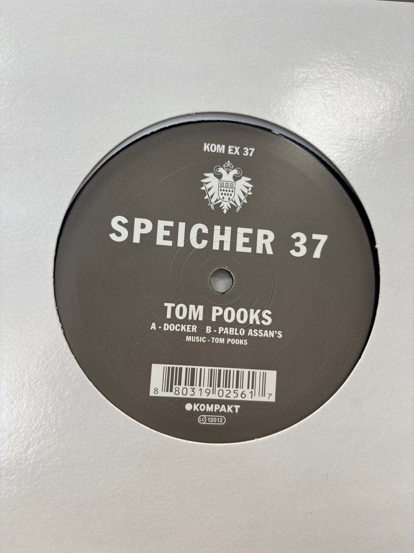 Tom Pooks: Speicher 37, 12inch, Only pressing, Kompakt Extra, Germany 2006