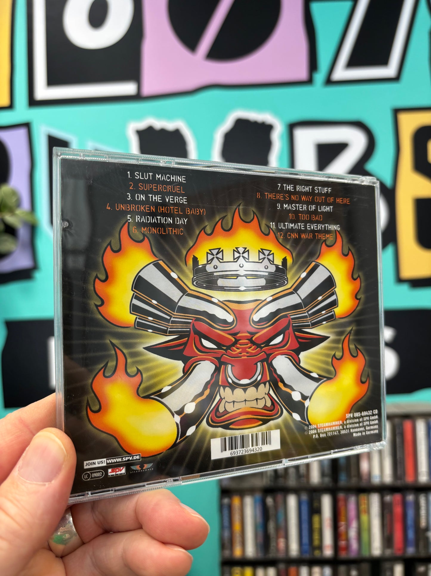 Monster Magnet: Monolithic Baby!, CD, Steamhammer, USA & Europe 2004