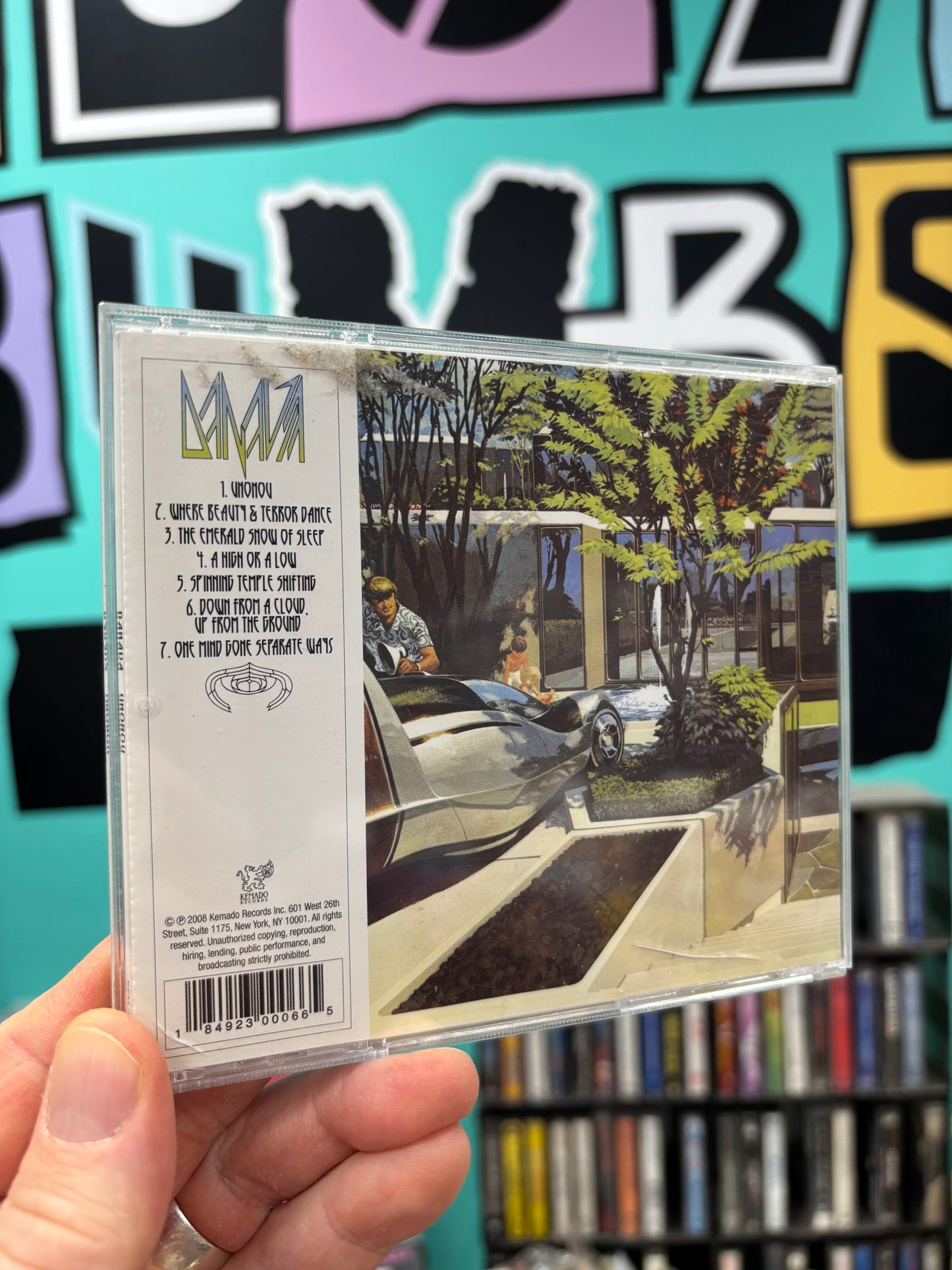 Danava: UnonoU, CD, 1st pressing, Kemado Records, US 2008