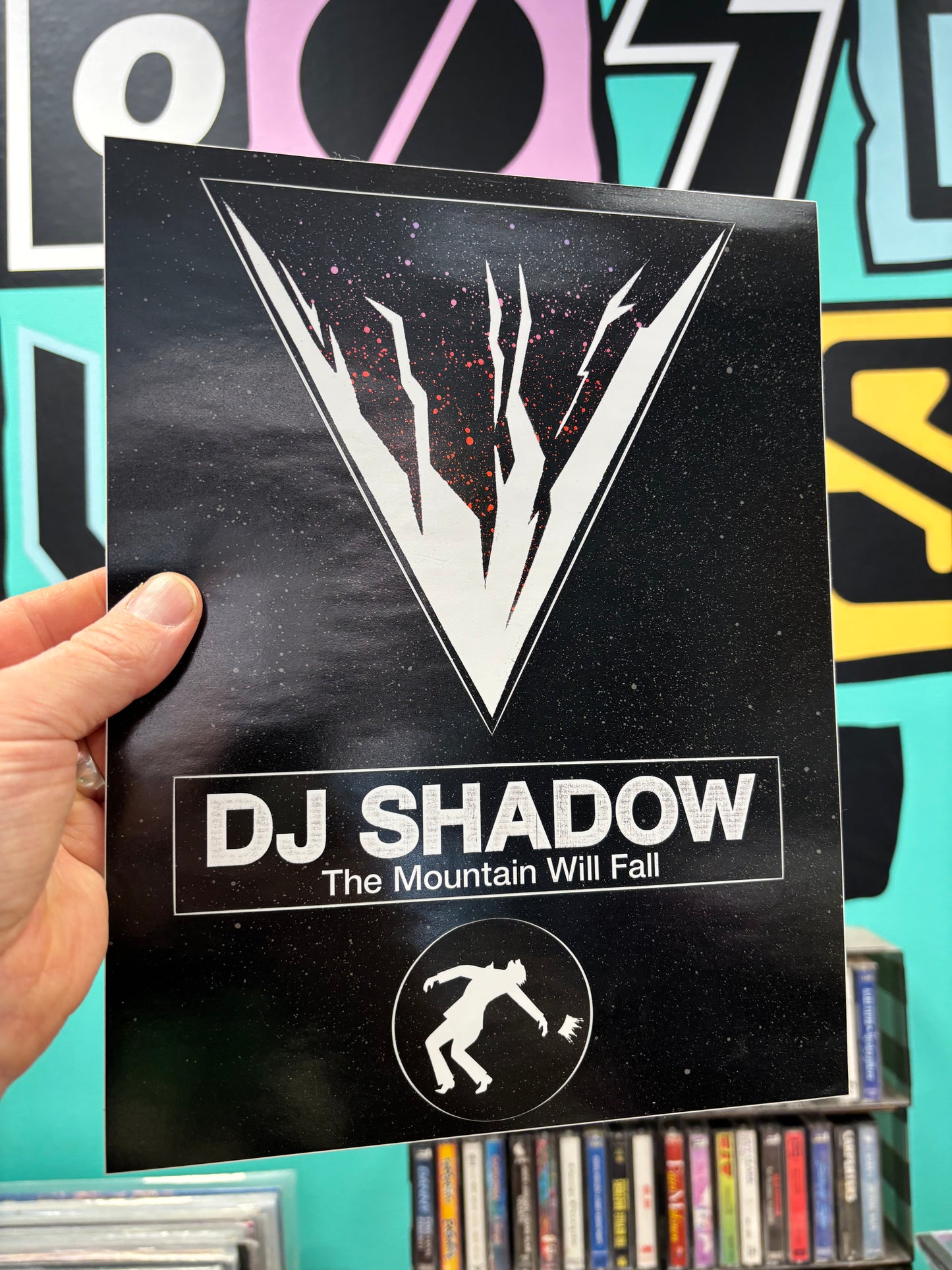 DJ Shadow: The Mountain Will Fall, 2LP, gatefold, Only vinyl pressing, Mass Appeal, Liquid Amber, US 2016