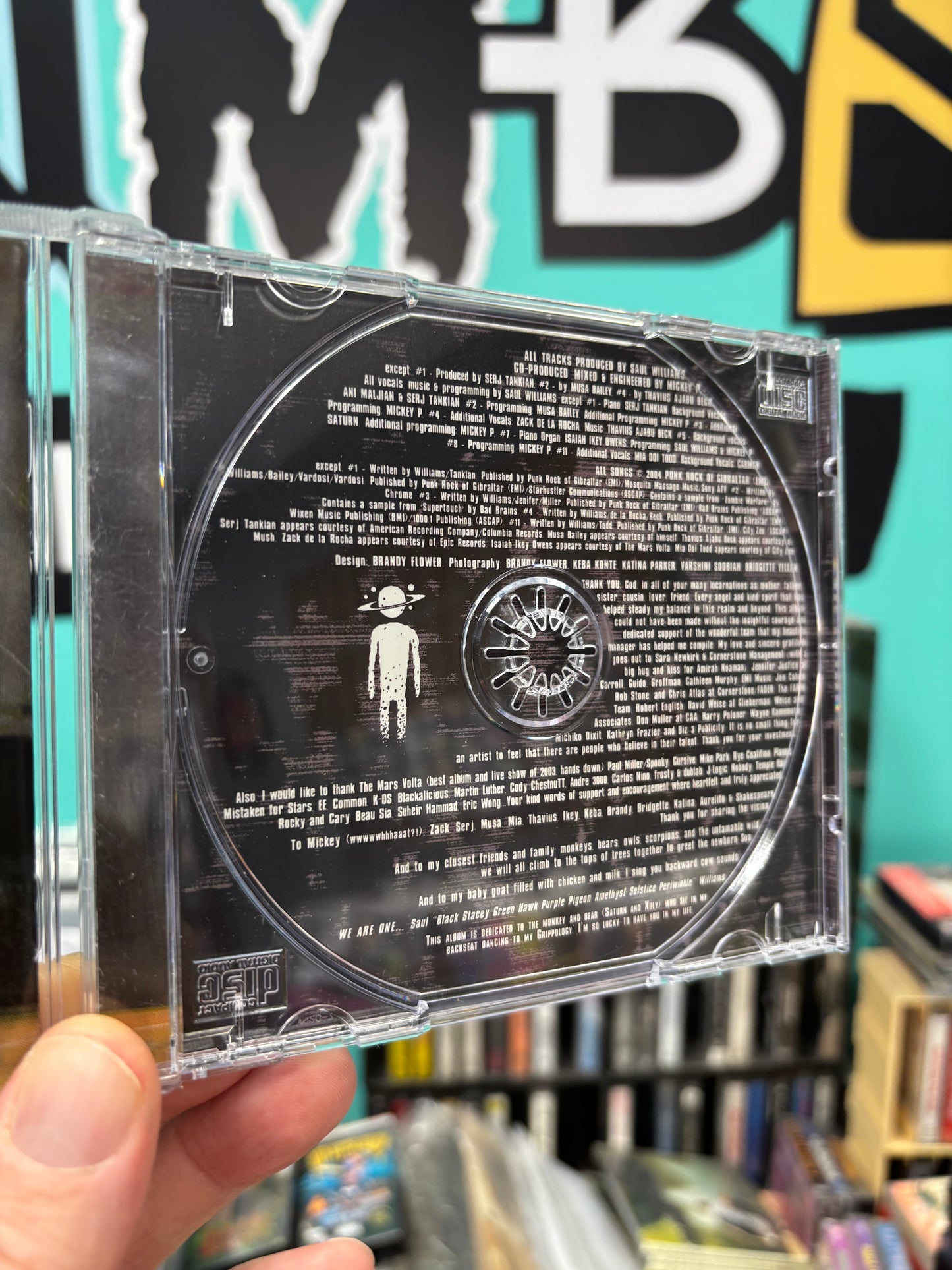Saul Williams: Saul Williams, CD, V2, Europe 2004