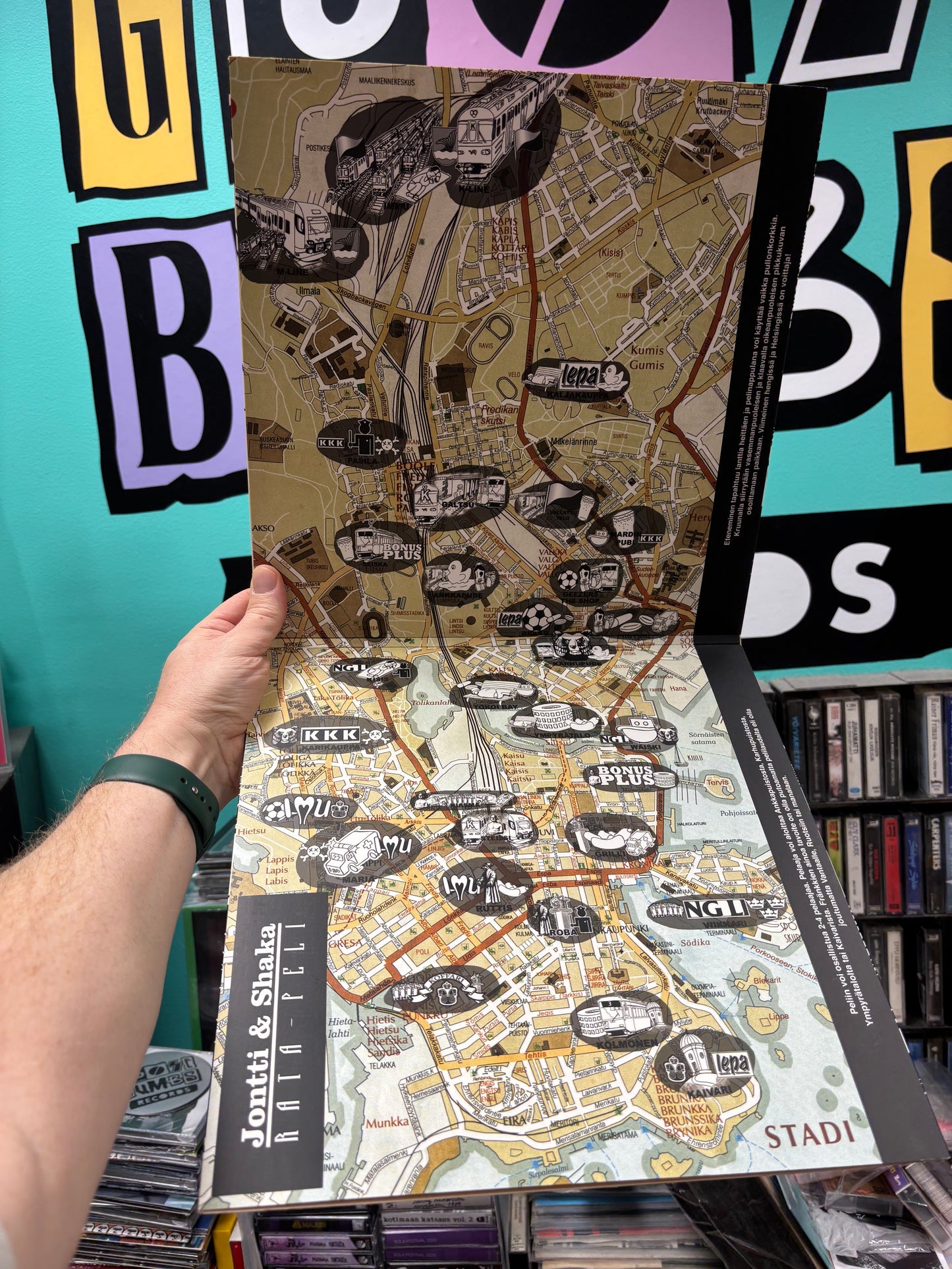 Jontti & Shaka: Rata-Äänite, 2LP, gatefold, reissue, Only vinyl pressing, 3rd Rail Music, Finland 2017