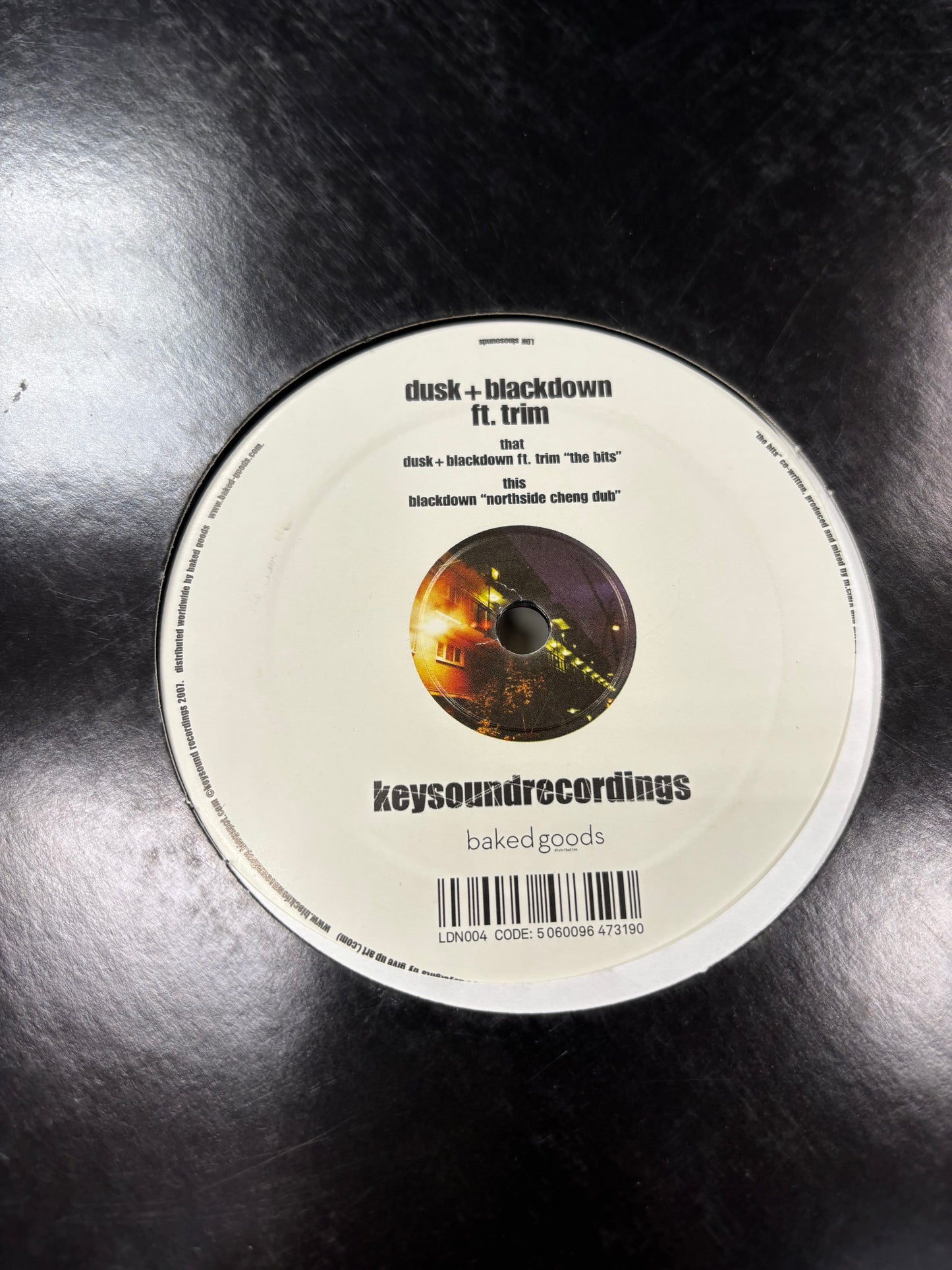 Dusk + Blackdown feat. Trim: The Bits/Northside Cheng Dub, 12inch, Only official pressing, Keysound Recordings, UK 2007