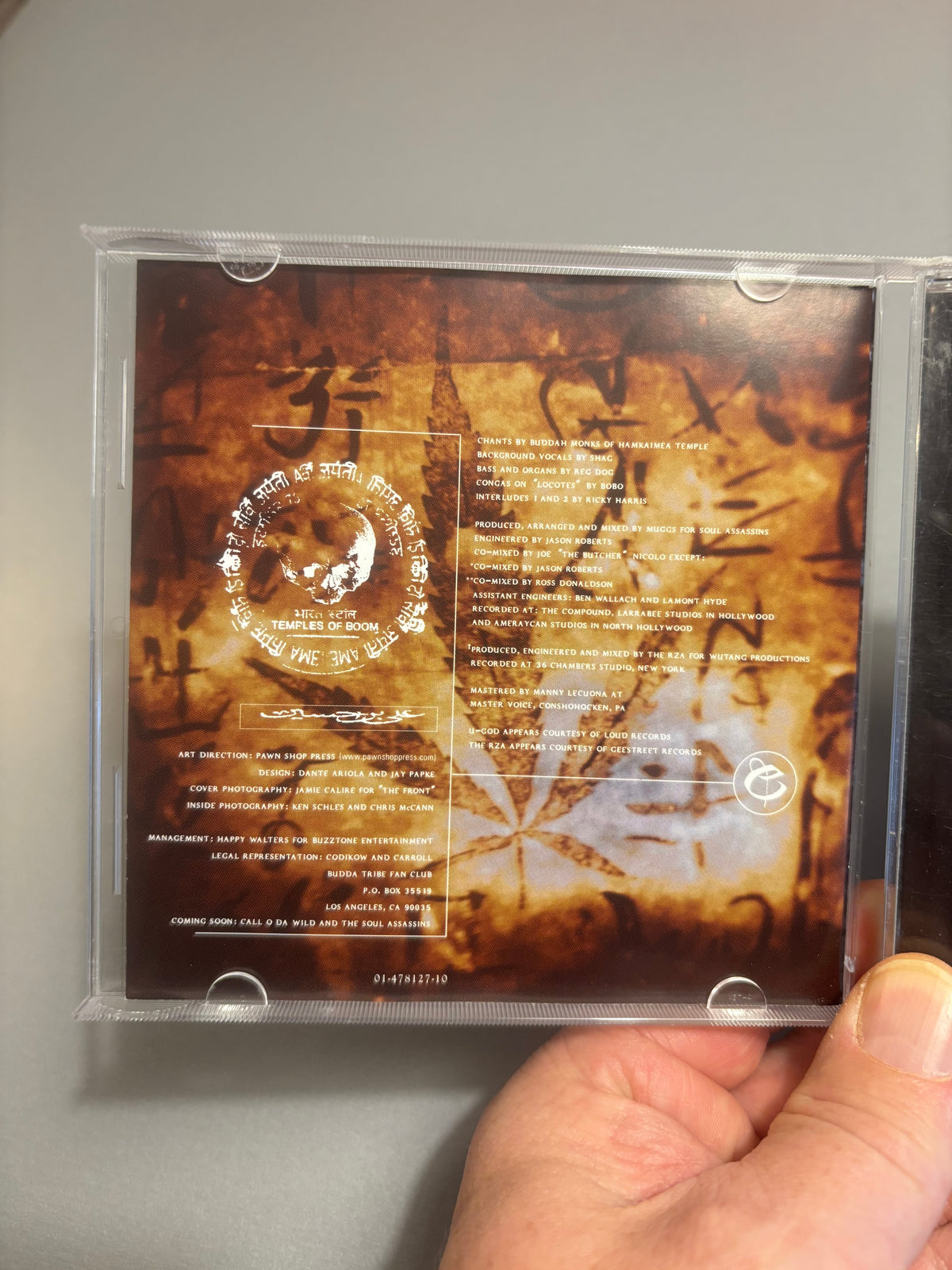 Cypress Hill: III (Temples Of Boom), CD, repress, Columbia, Ruffhouse Records, Europe year?