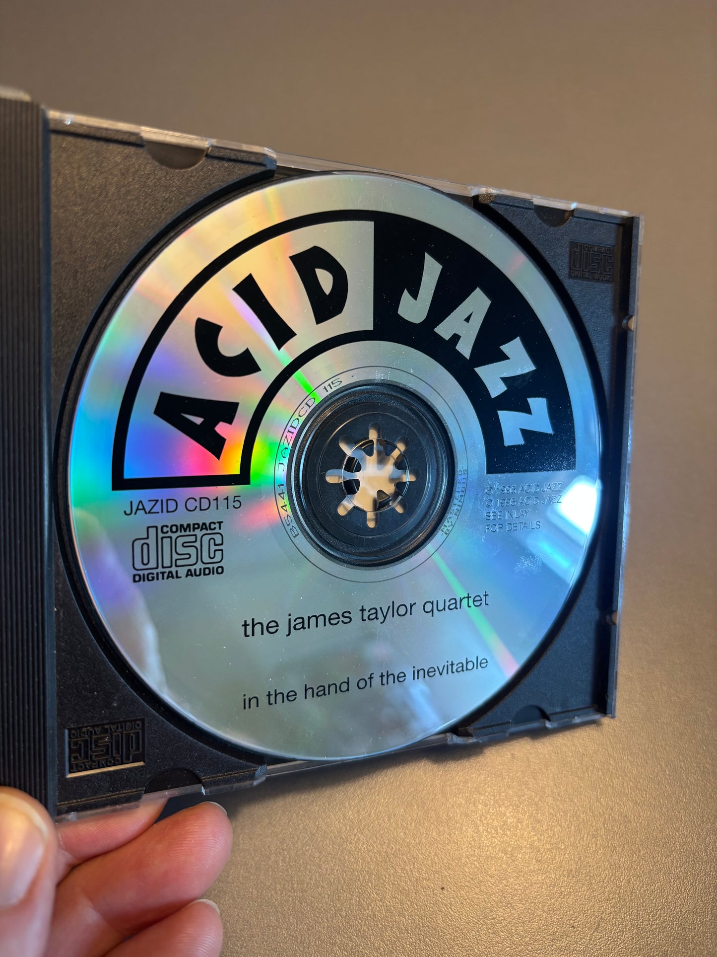 The James Taylor Quartet: In The Hand Of The Inevitable, CD, Acid Jazz, UK 1995