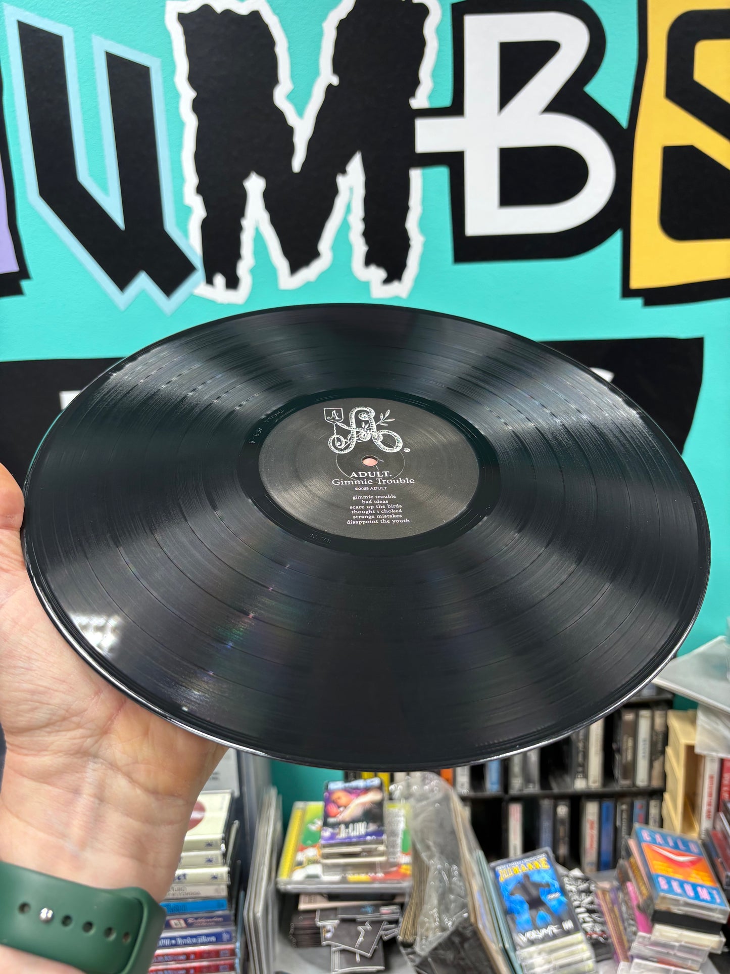 ADULT. : Gimmie Trouble, LP, Only vinyl pressing, Thrill Jockey, US 2005