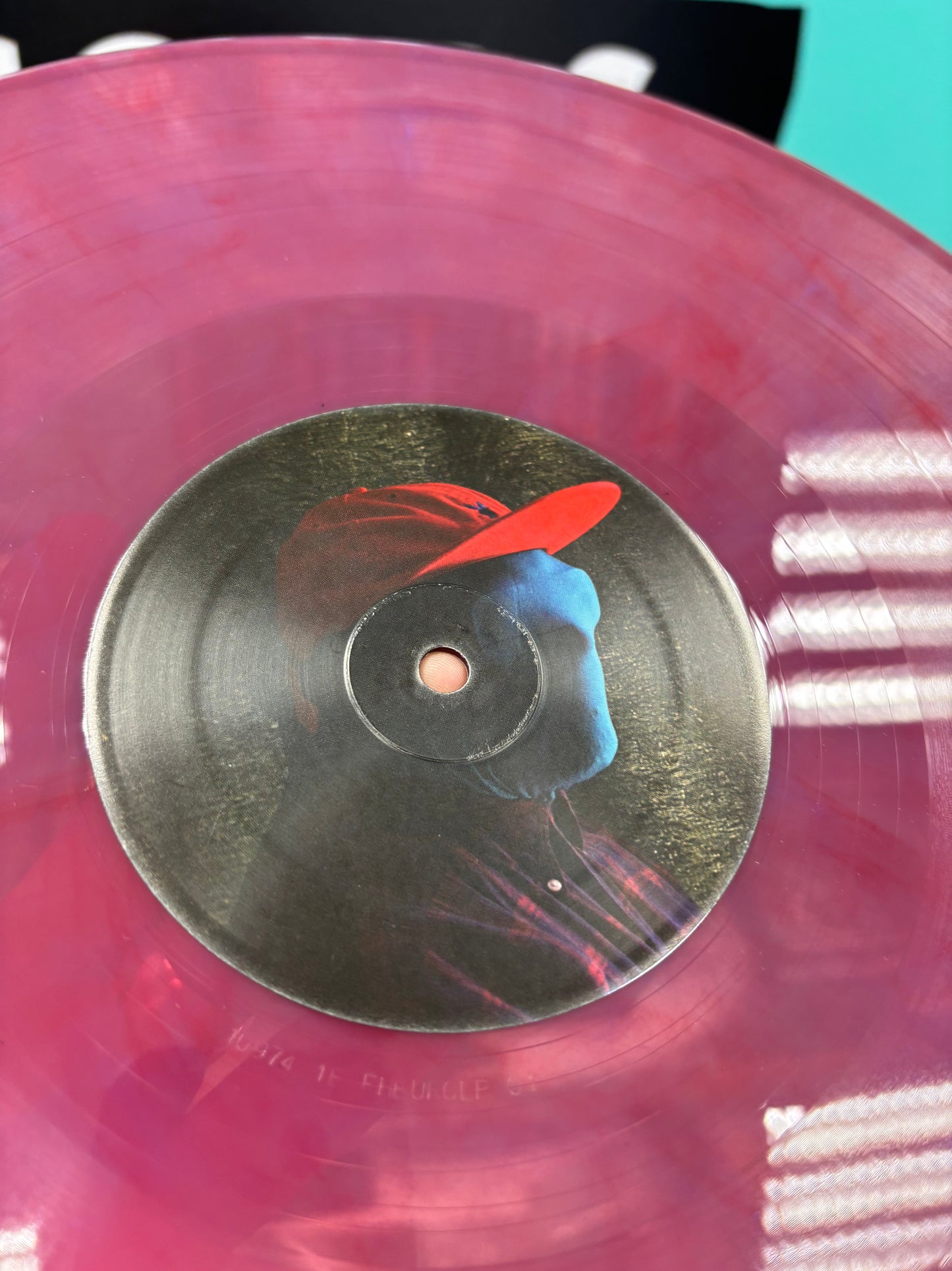 Burgundy Blood: Suede Comet, 2LP, gatefold, Limited Edition, Clear/Red/Purple, Fresh Herring Records, UK 2014