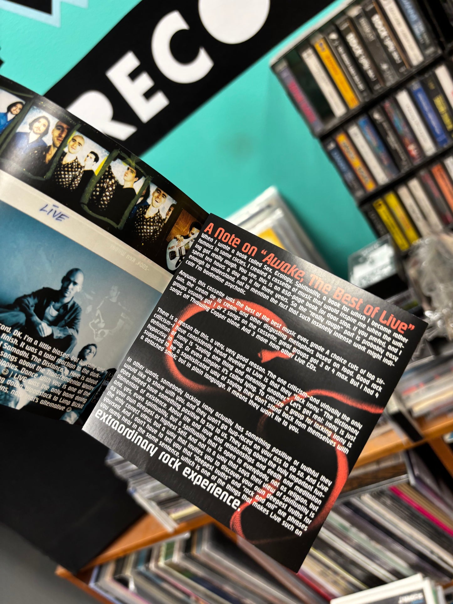 Live: Awake - The Best Of, CD, DVD, compilation, reissue, EDC Germany, Radioactive, Europe year?