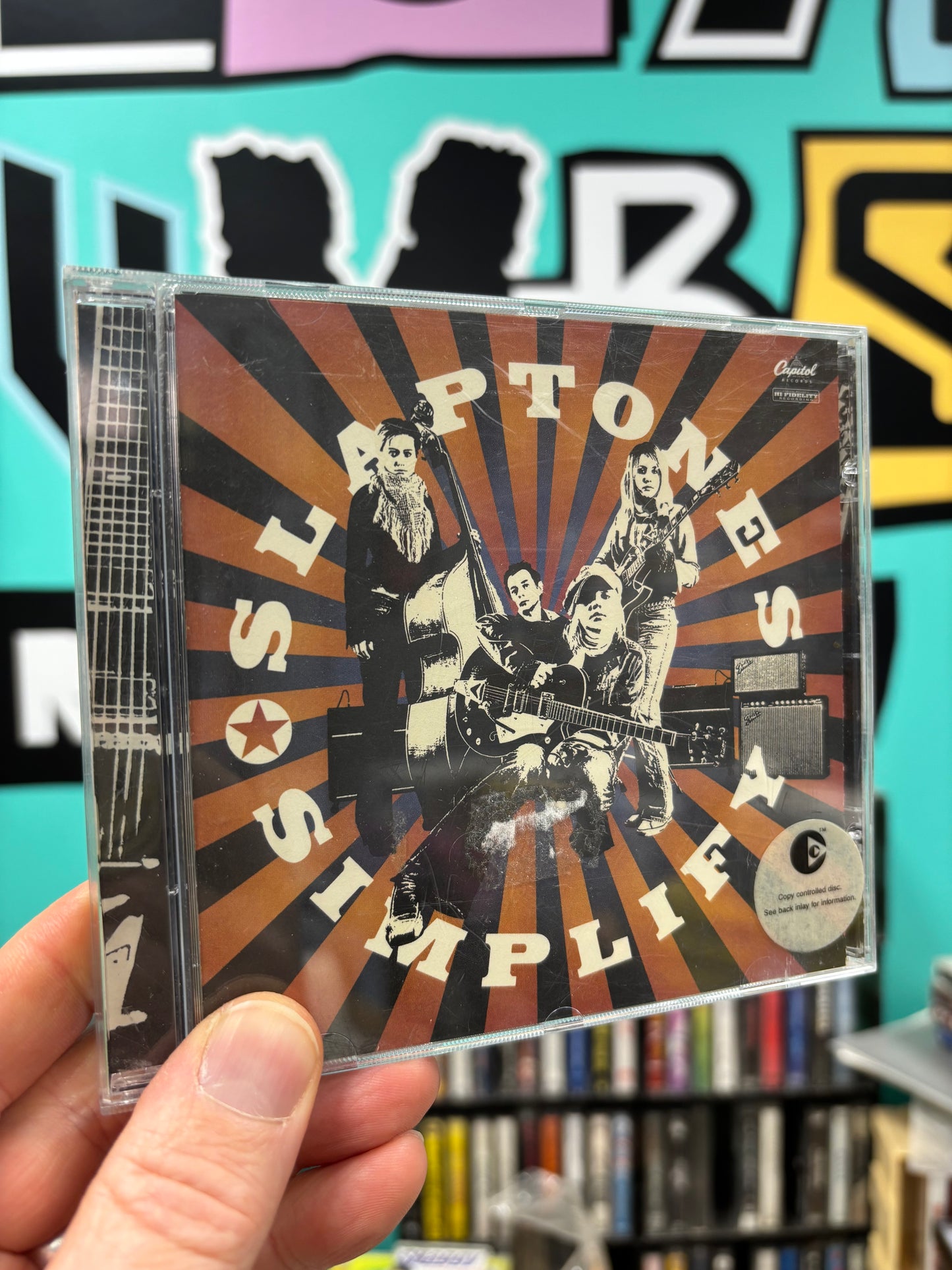 Slaptones: Simplify, CD, Only CD pressing, Capitol Records, Sweden 2003