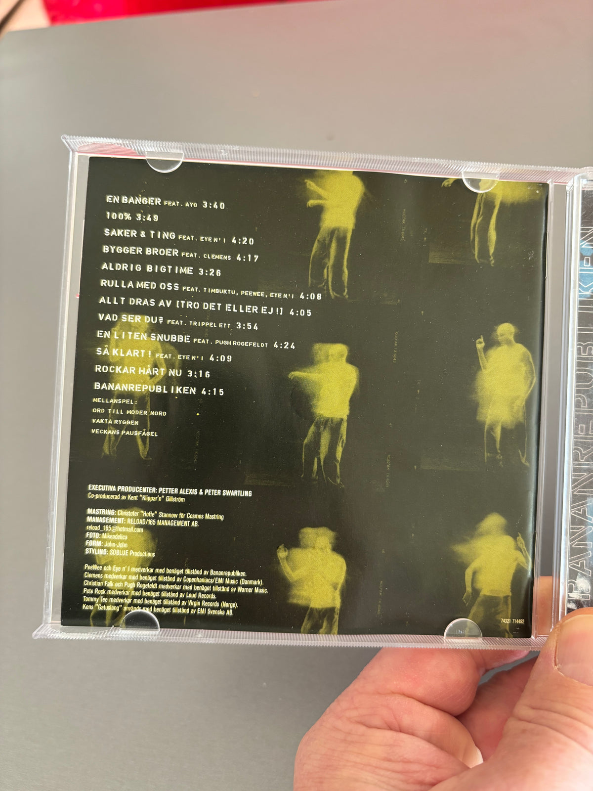 Petter: Bananrepubliken, CD, DCM Sweden AB pressing, RCA, BMG Sweden, Bananrepubliken, Sweden 1999