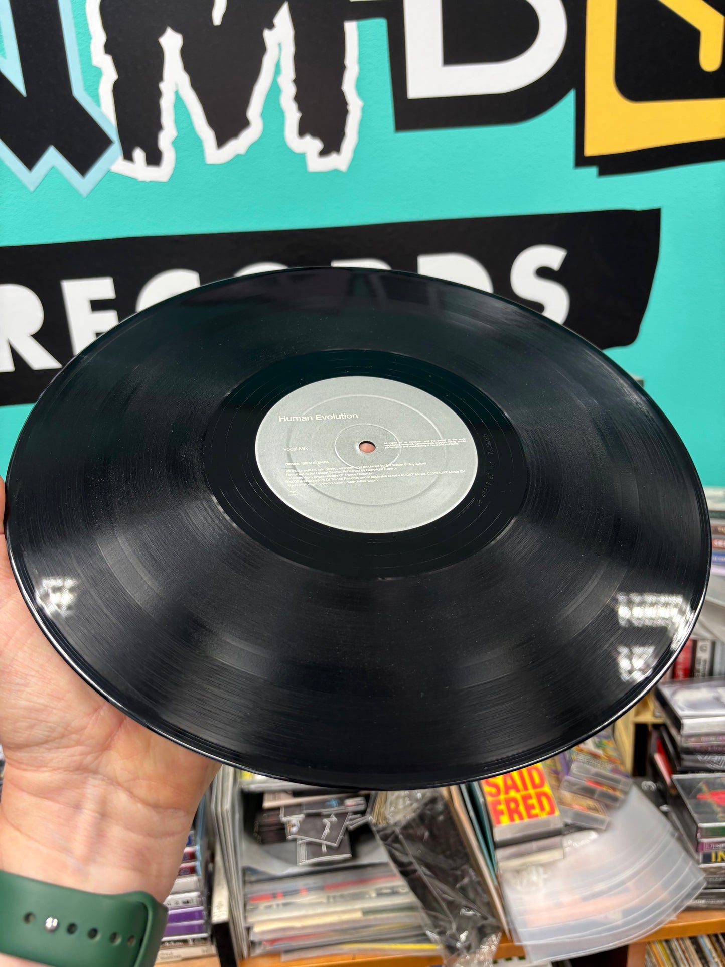 Human Evolution: Human Evolution, 12inch, Only official pressing, ID&T, Netherlands 2002