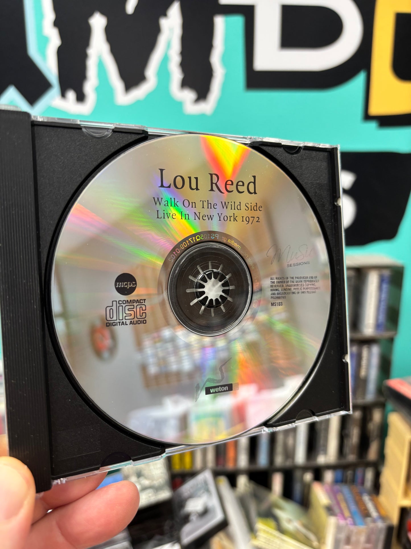 Lou Reed: Walk On The Wild Side - Live In New York 1972, CD, Weton, Europe 2009