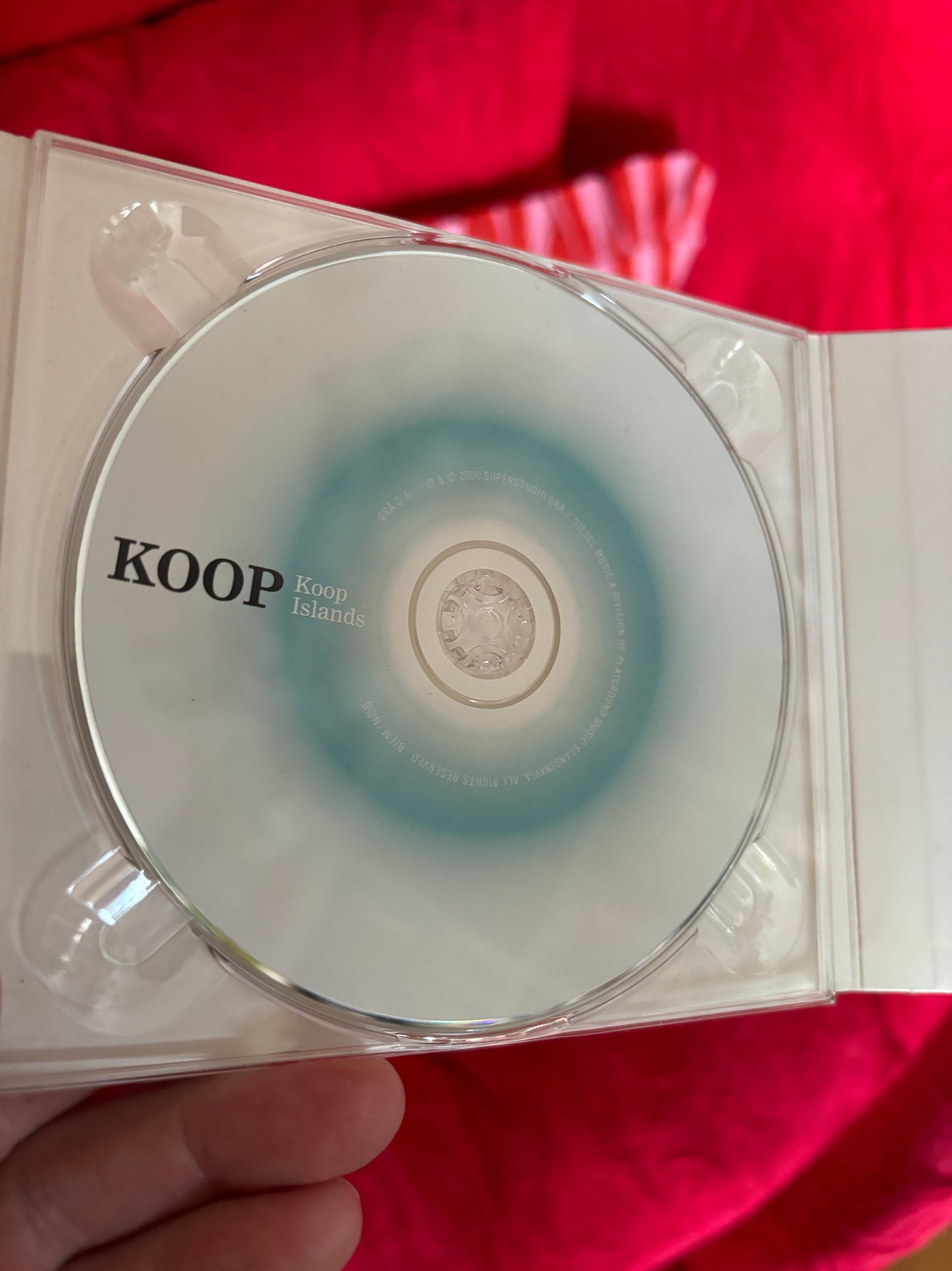 Koop: Koop Islands, CD, 1st pressing, Superstudio Grå, Sweden 2006