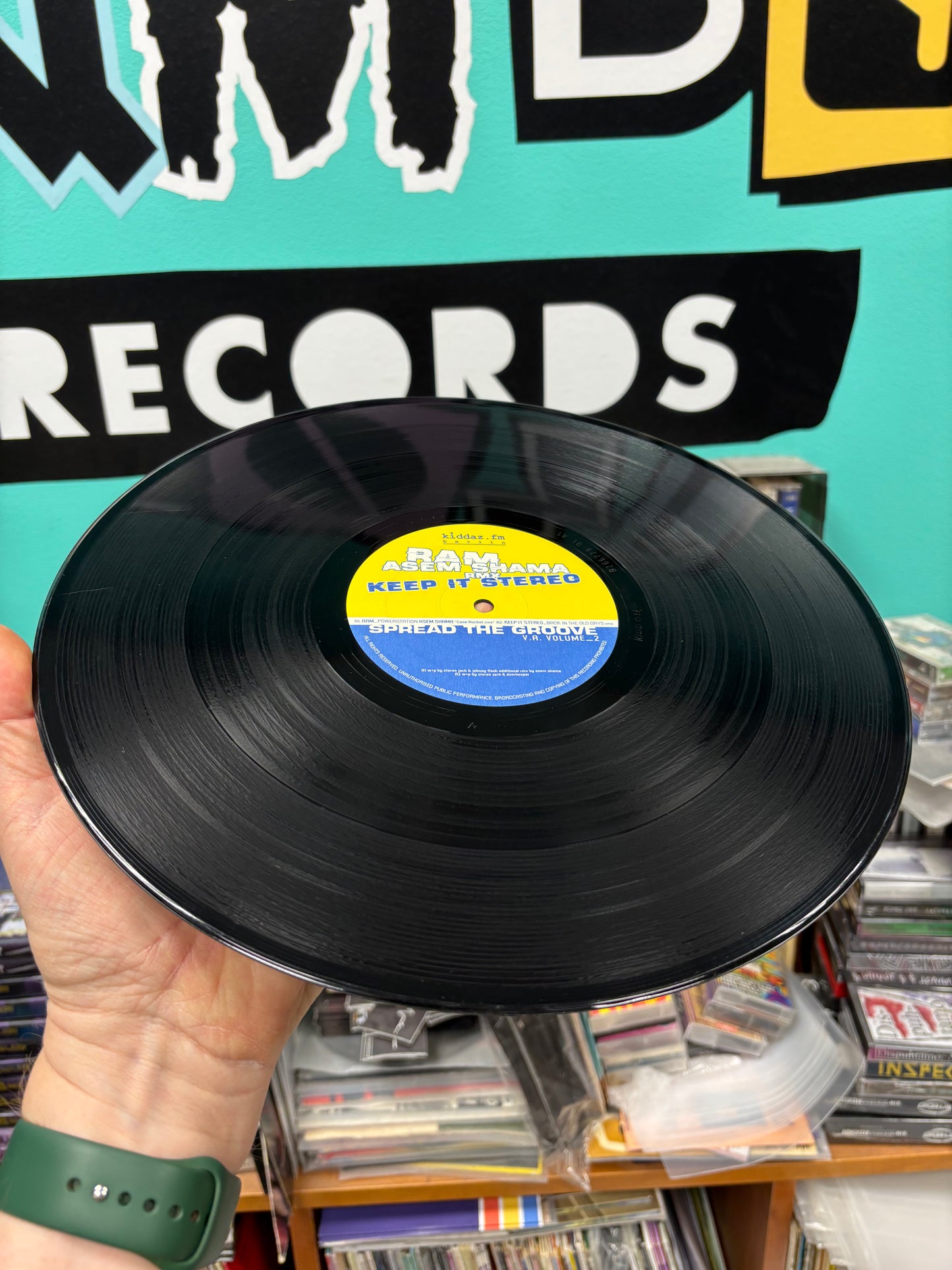 Spread The Groove Volume 2, 12inch, Only pressing, Kiddaz.fm, Germany 2002