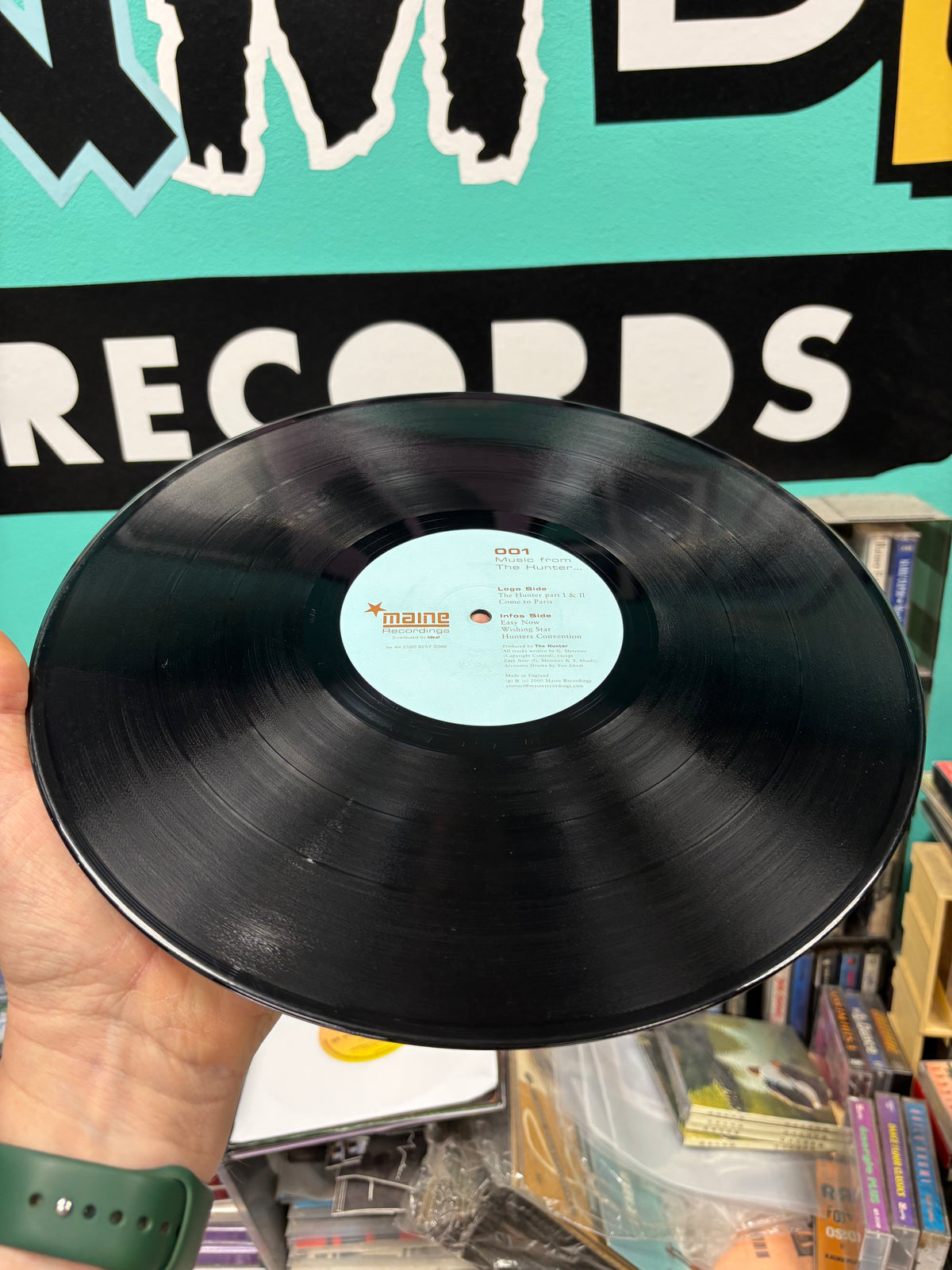 The Hunter: Music From The Hunter, 12inch, Only official pressing, Maine Recordings, France 2000