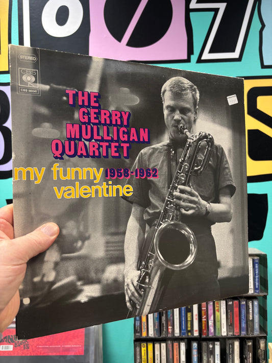 The Gerry Mulligan Quartet: My Funny Valentine 1958-1962, 2LP, compilation, reissue, gatefold, CBS, Europe 1974