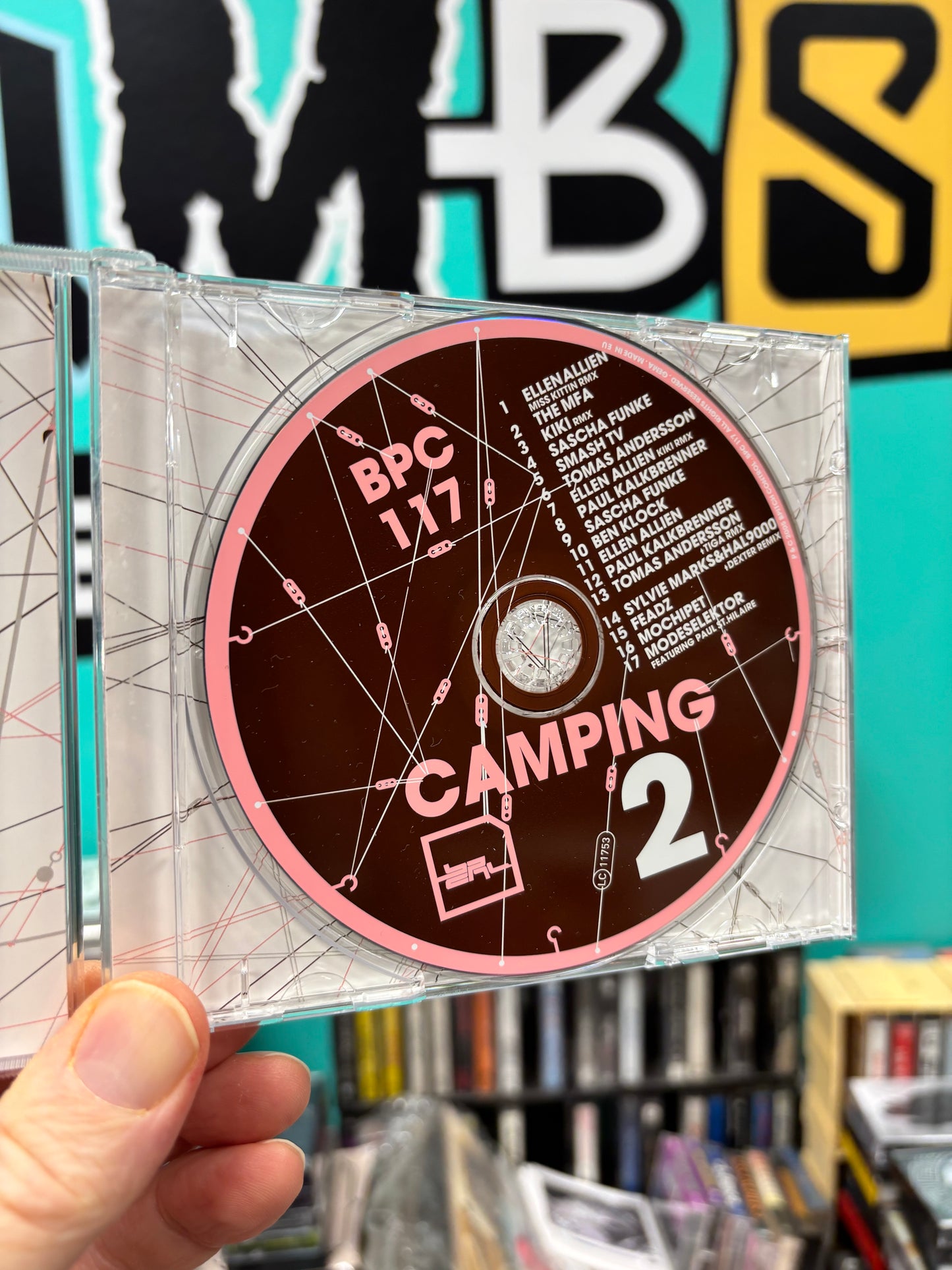 Ellen Allien: Camping 2, CD, Only official pressing, BPitch Control, Germany 2005