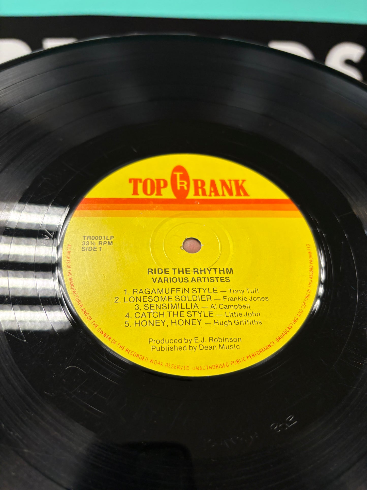 Ride The Rhythm, LP, Compilation, Top Rank, UK 1985