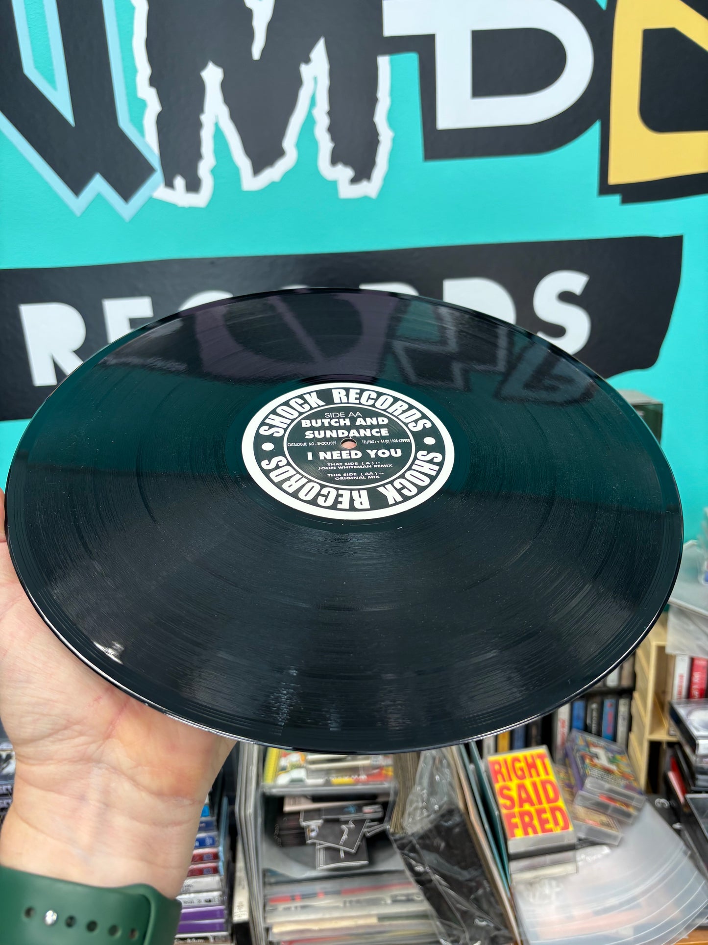 Butch & Sundance: I Need You, 12inch, Only official pressing, Shock Records, UK 2000