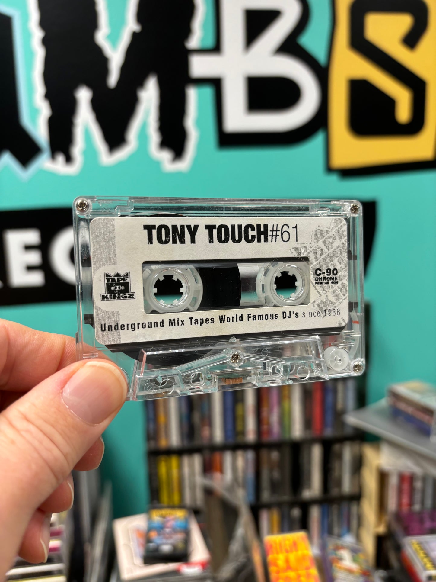 Tony Touch - #61: Comin Of Da Storm, Mixtape, 1st pressing, Only tape pressing, Tape Kingz, US 1999