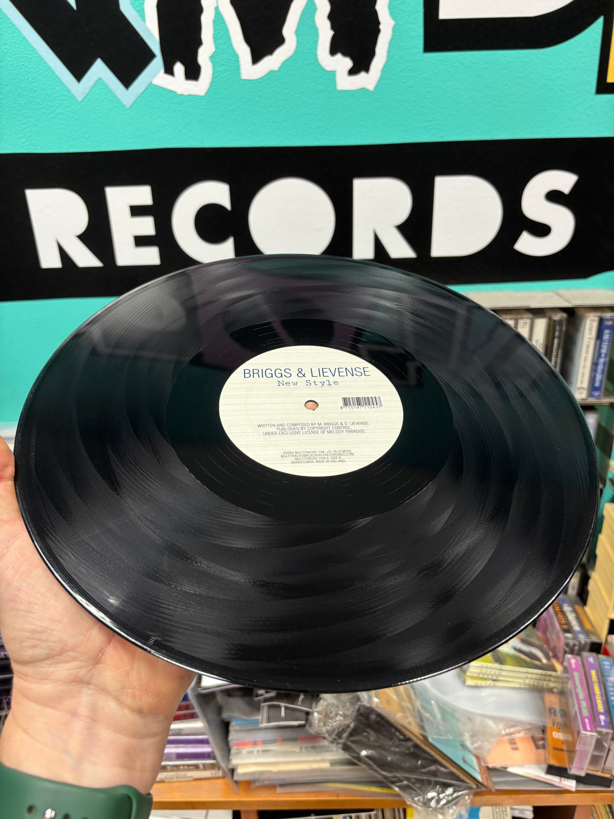 Briggs & Lievense: Strike/New Style, 12inch, Only official pressing, Multitracks Records, Netherlands 2004