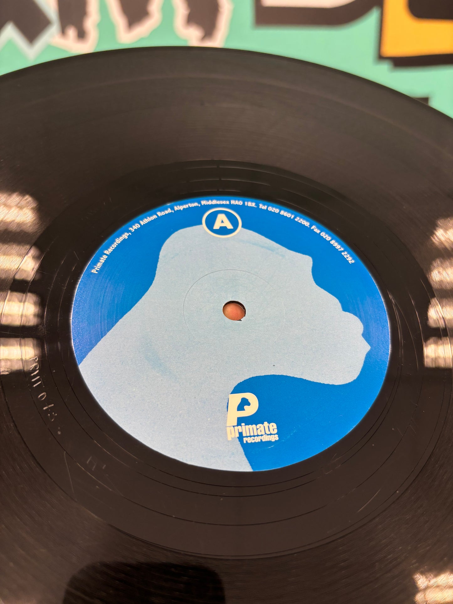 Marco Bailey: Living On A Plane EP, 12inch, Only official pressing, Primate Recordings, UK 2003