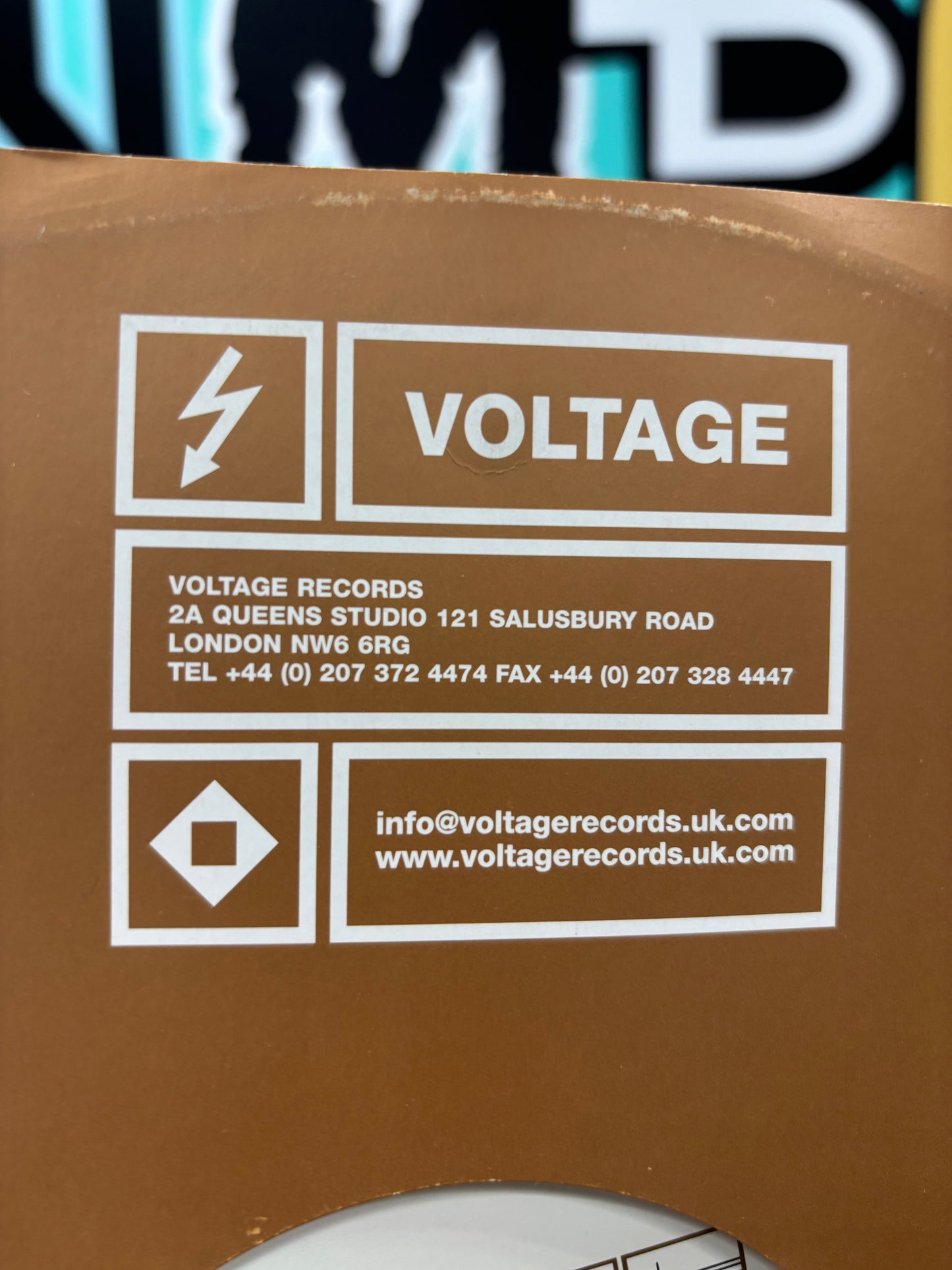 B.O.N.Y.: The Hurricane, 12inch, Voltage, UK 2001