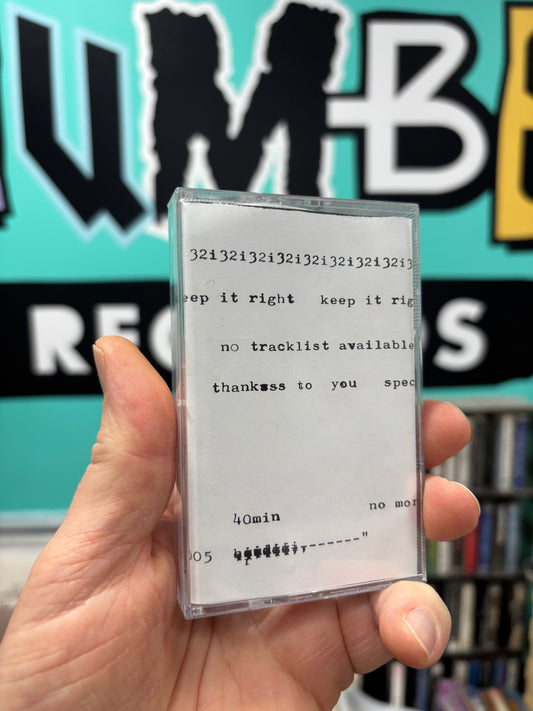 321: Keep It Right, C-cassette, Only pressing, Not On Label, Finland 2005