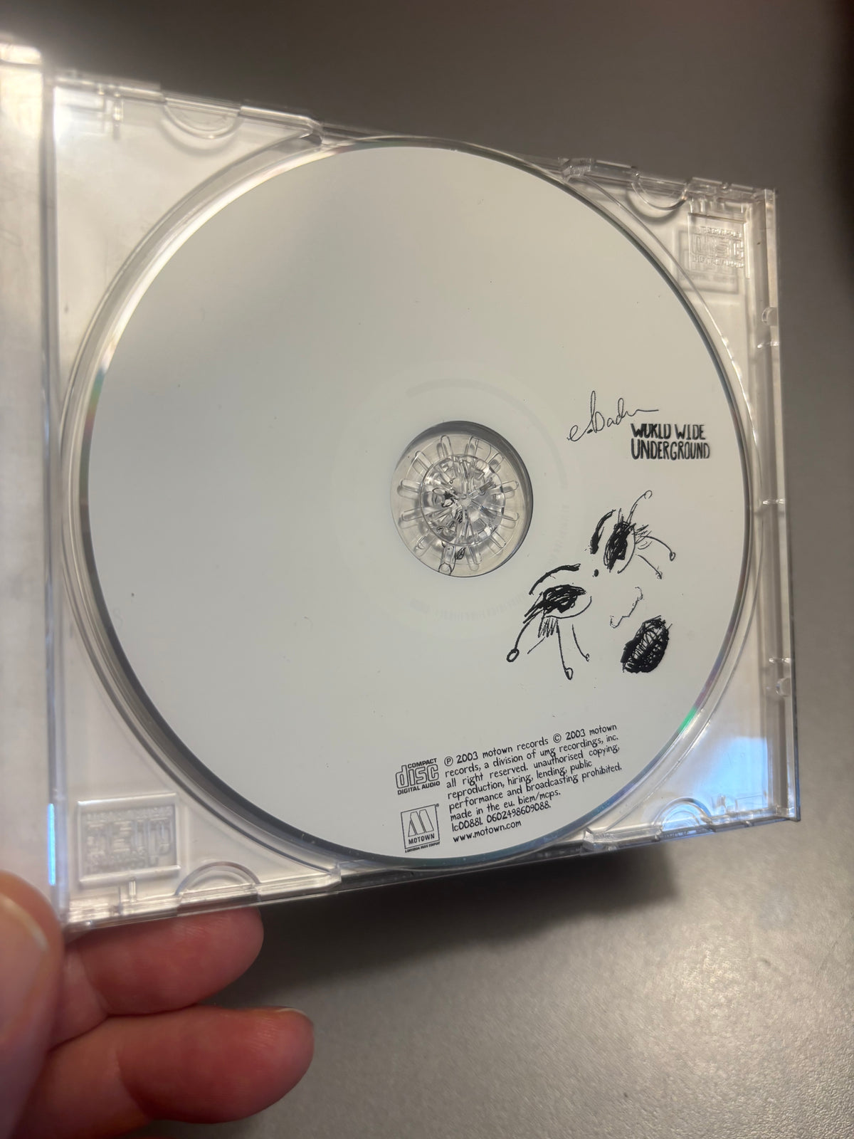 Erykah Badu: Worldwide Underground, CD, Motown, Europe 2003
