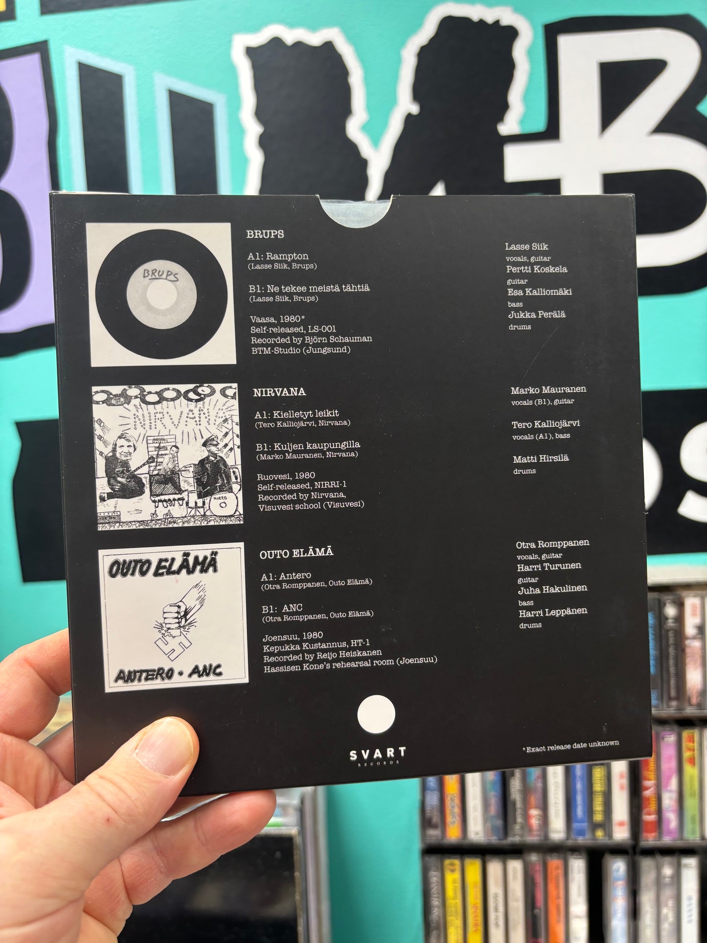 Punk Elää Vol. 3 - Ne Tekee Meistä Tähtiä (Finnish Private Press Punk 1980), 3x7inch, Insert, Box Set, reissue, compilation, Limited Edition, Only Box Set pressing, Svart Records, Finland 2020