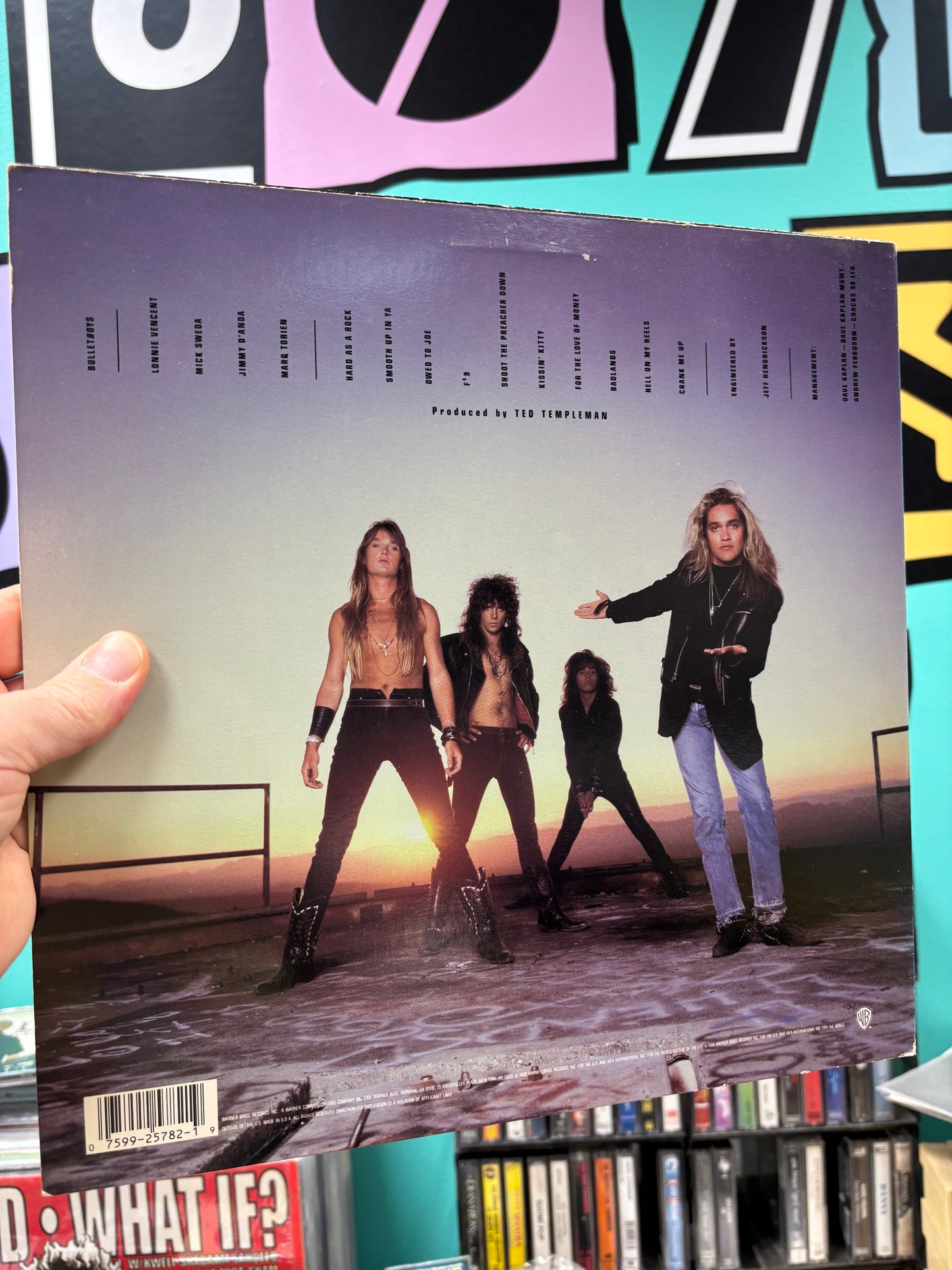 Bullet Boys: Bullet Boys, LP, Allied Press, Warner Bros. Records, US 1988