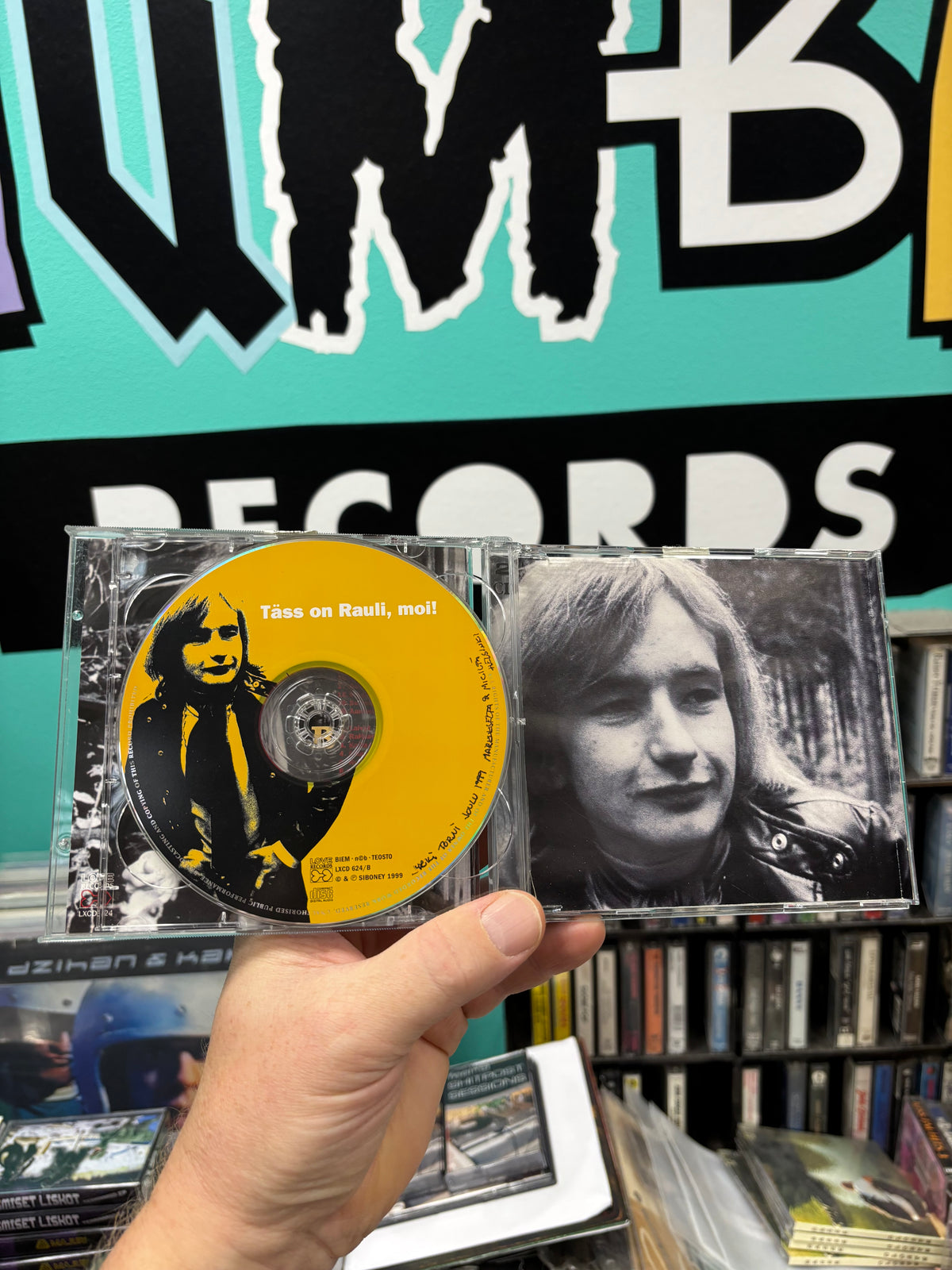 Rauli Badding Somerjoki: Täss On Rauli, Moi!, 2CD, 1st pressing, Love Records, Siboney, Finland 1999