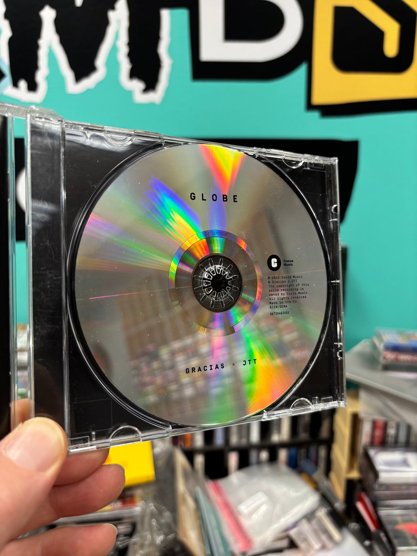 Gracias x JTT: Globe, CD, Only CD pressing, Cocoa Music, Finland 2012