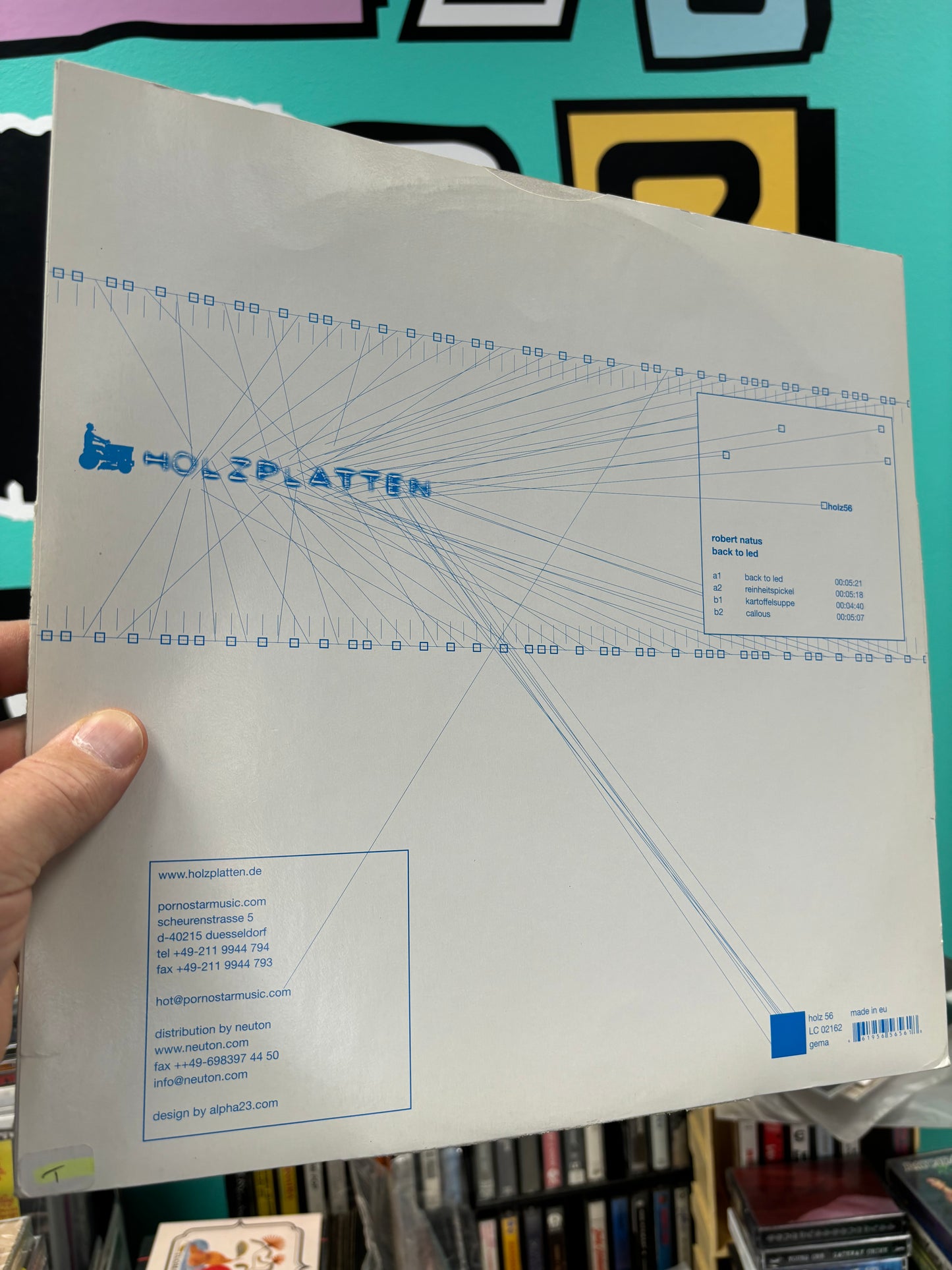 Robert Natus: Back To Led, 12inch, Holzplatten, Germany 2002