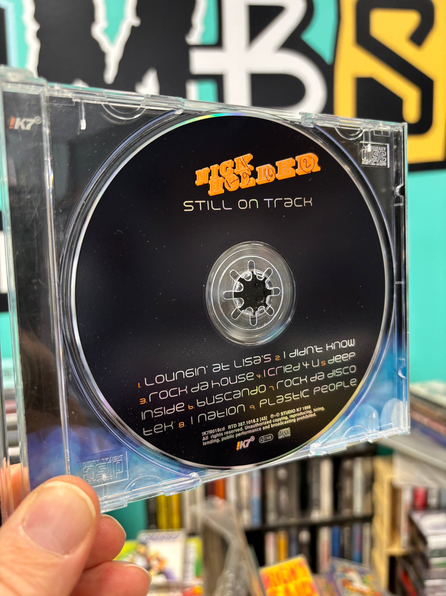 Nick Holder: Still On Track, CD, Only official CD pressing, !K7 Records, Germany 1998