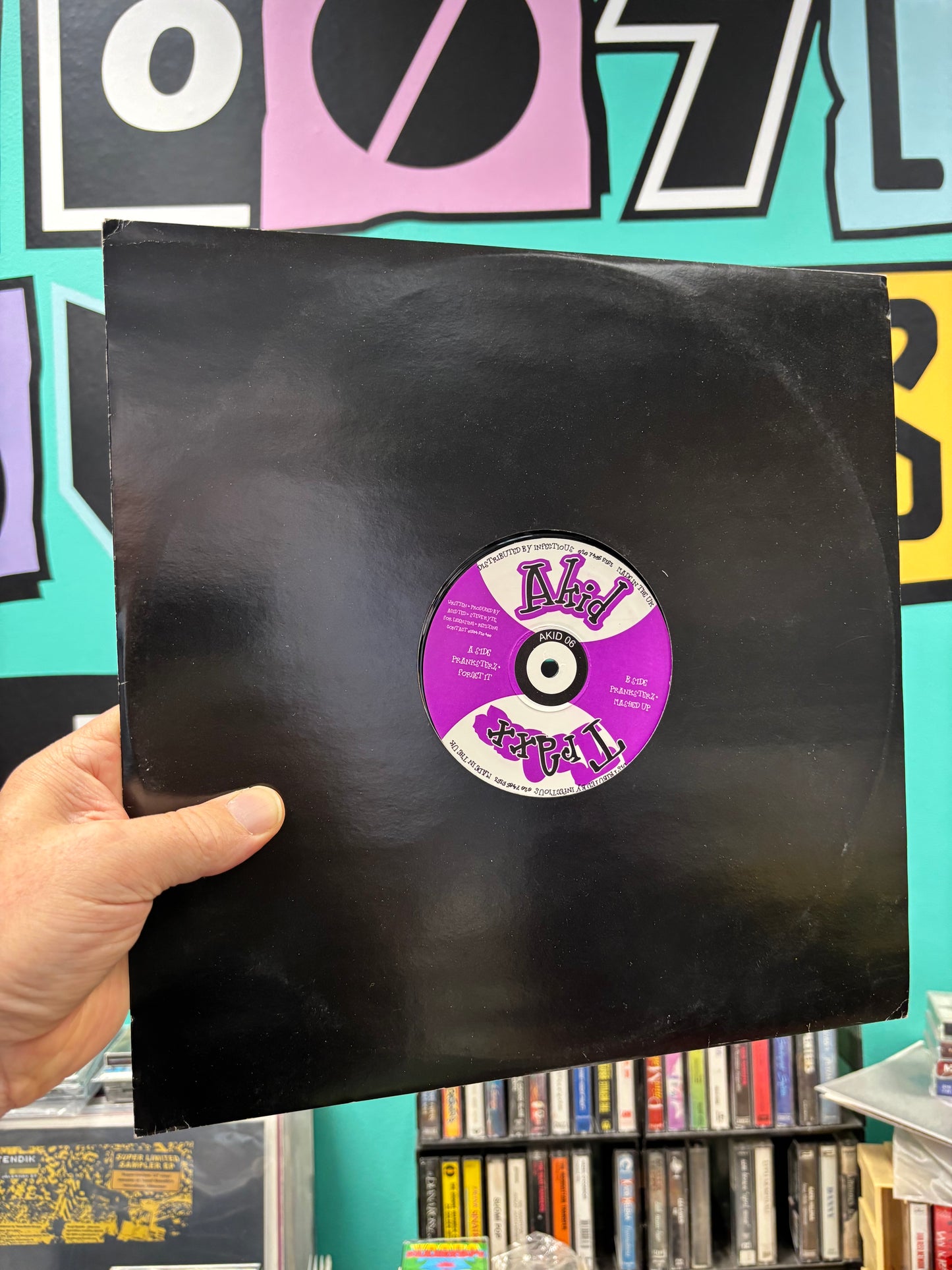 Pranksterz: Forget It/Mashed Up, 12inch, Only official pressing, Akid Traxx, UK 2001