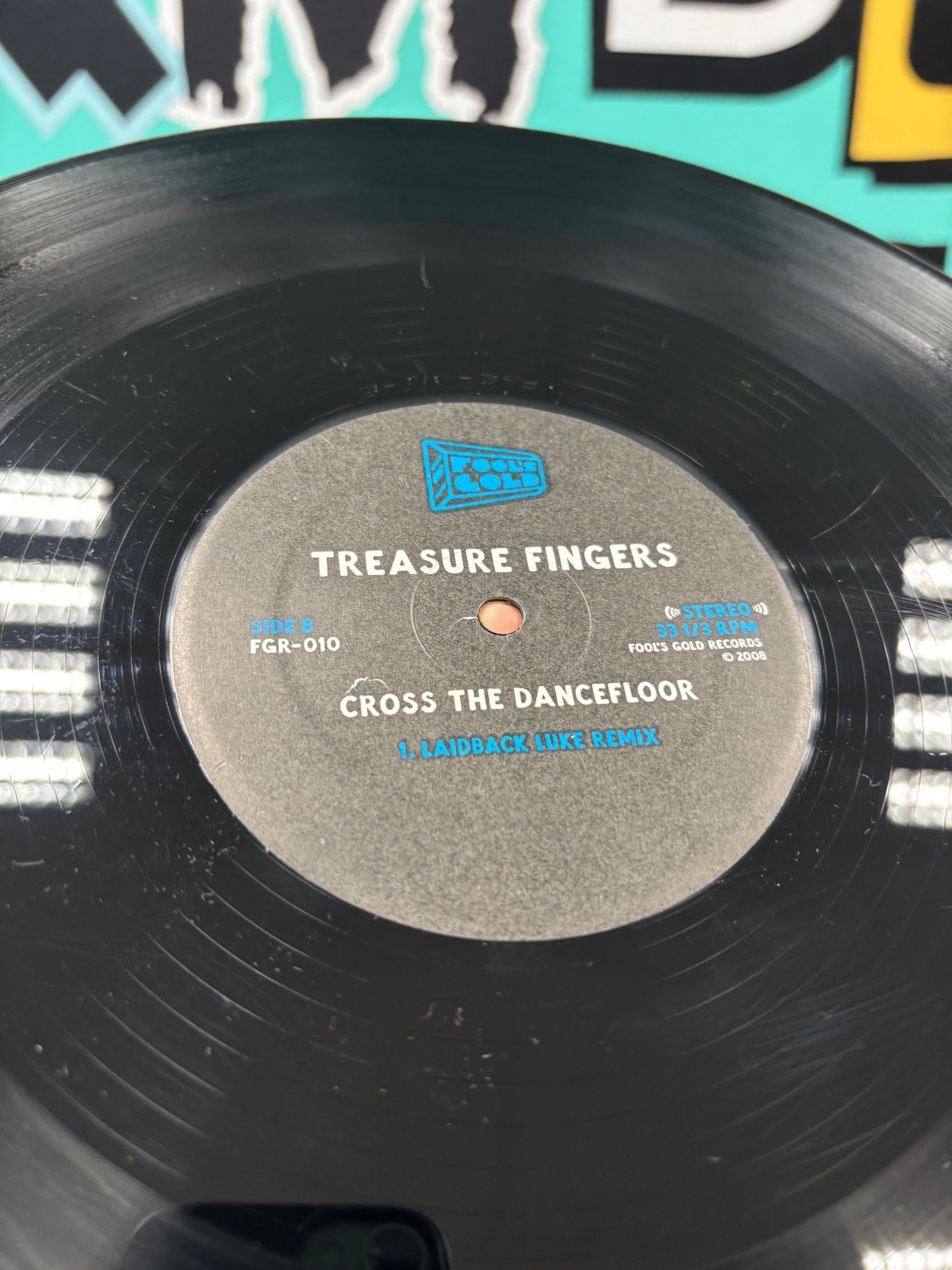 Treasure Fingers: Cross The Dancefloor, 2x12inch, Only pressing, Fool’s Gold Records, US 2008