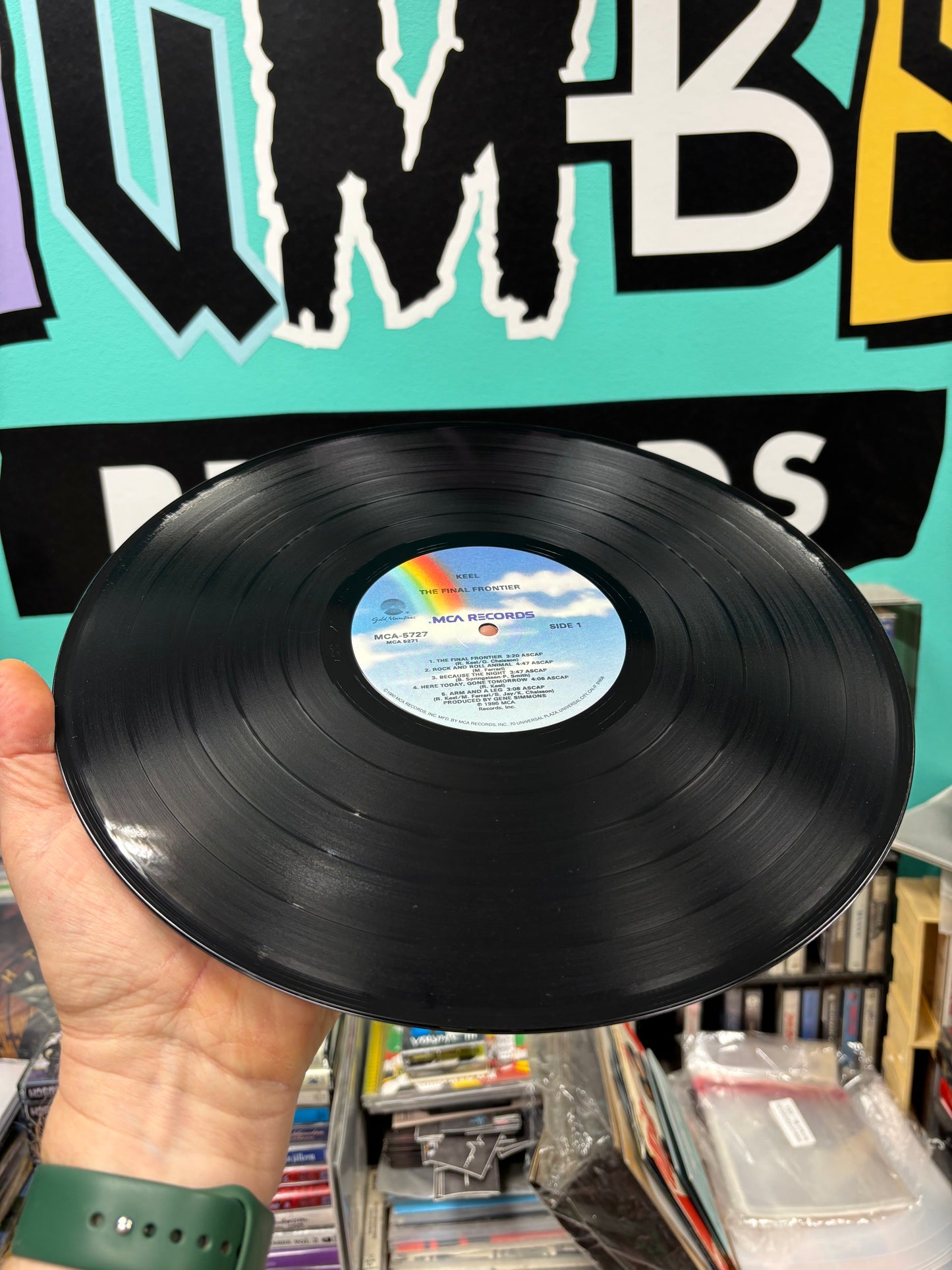 Keel: The Final Frontier, LP, 1st pressing, MCA Records, Gold Mountain, US 1986