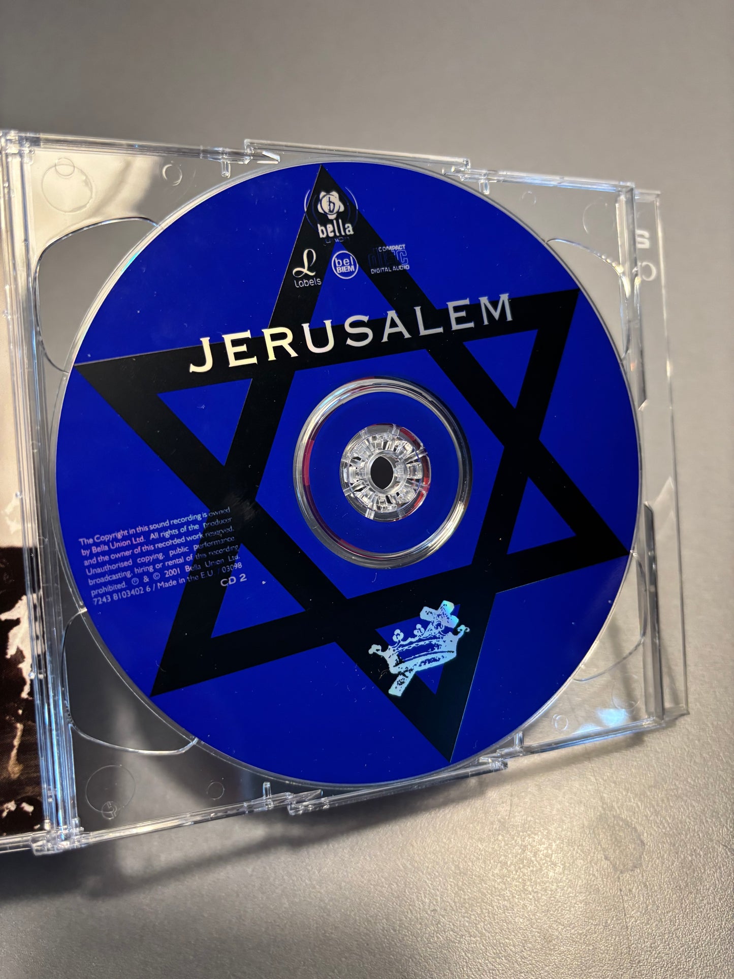 Lift To Experience - The Texas - Jerusalem Crossroads, 2CD, 1st pressing, Bella Union, Labels, France 2001