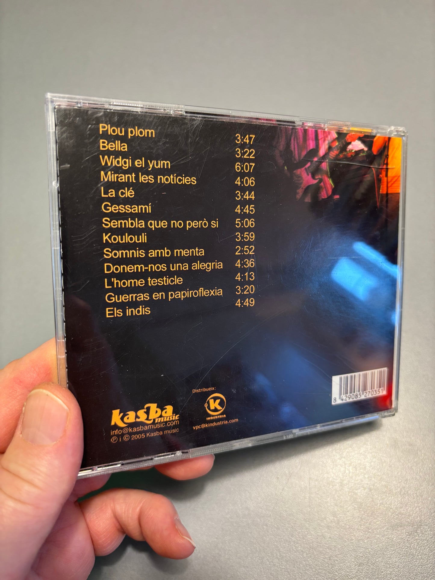 Cheb Balowski: Plou Plom(Musiqueta Que Enamora), CD, 1st pressing, Kasba Music, Spain 2005