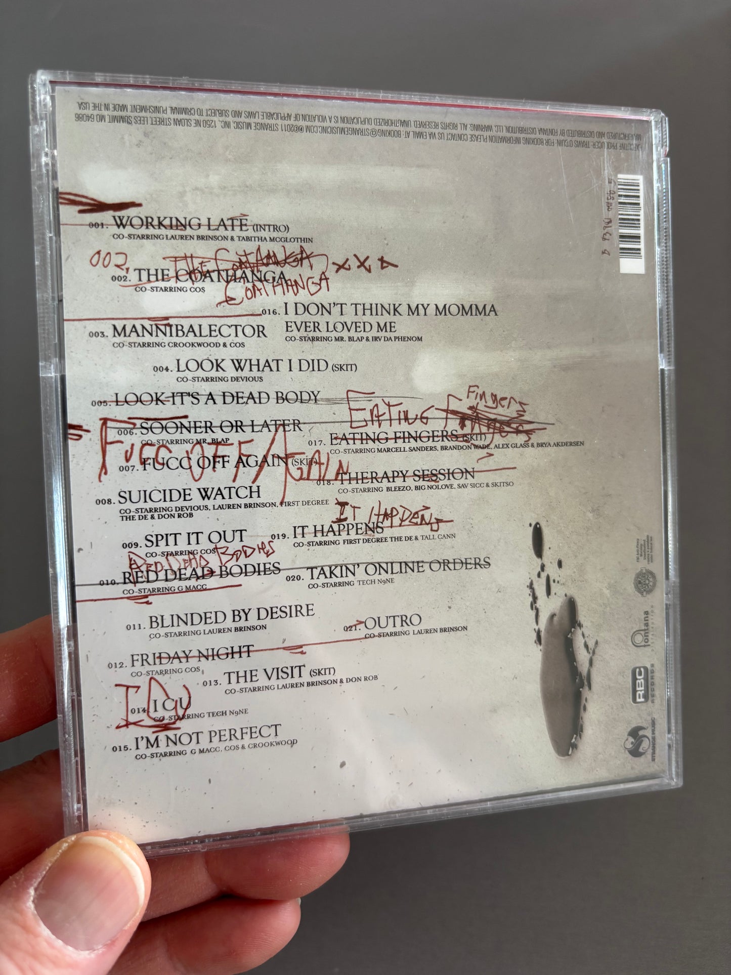 Brotha Lynch Hung: Coathanga Strangla, CD, Only pressing, Strange Music, US 2011