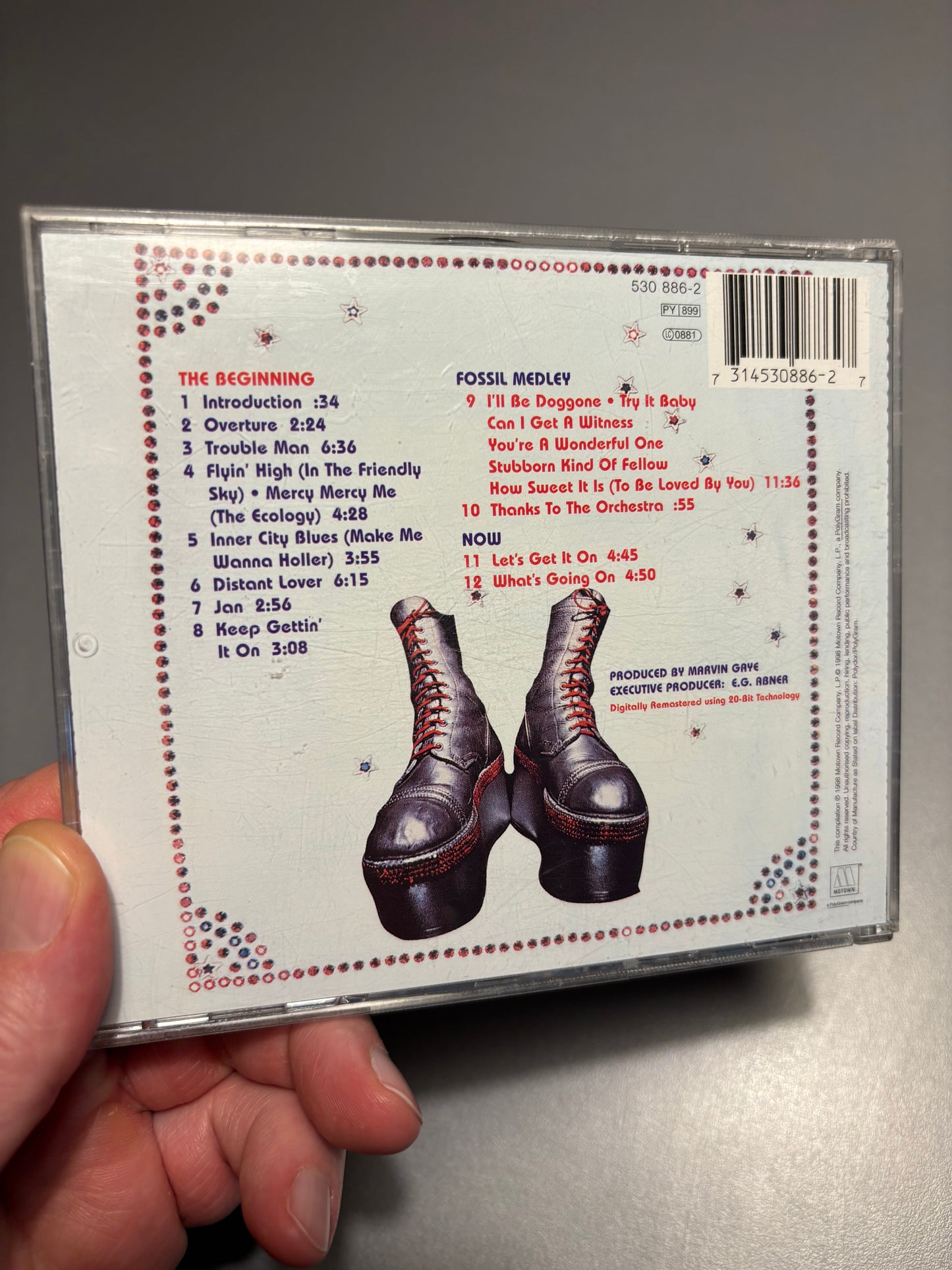 Marvin Gaye: Live!, CD, reissue, remastered, Motown, Europe 1998
