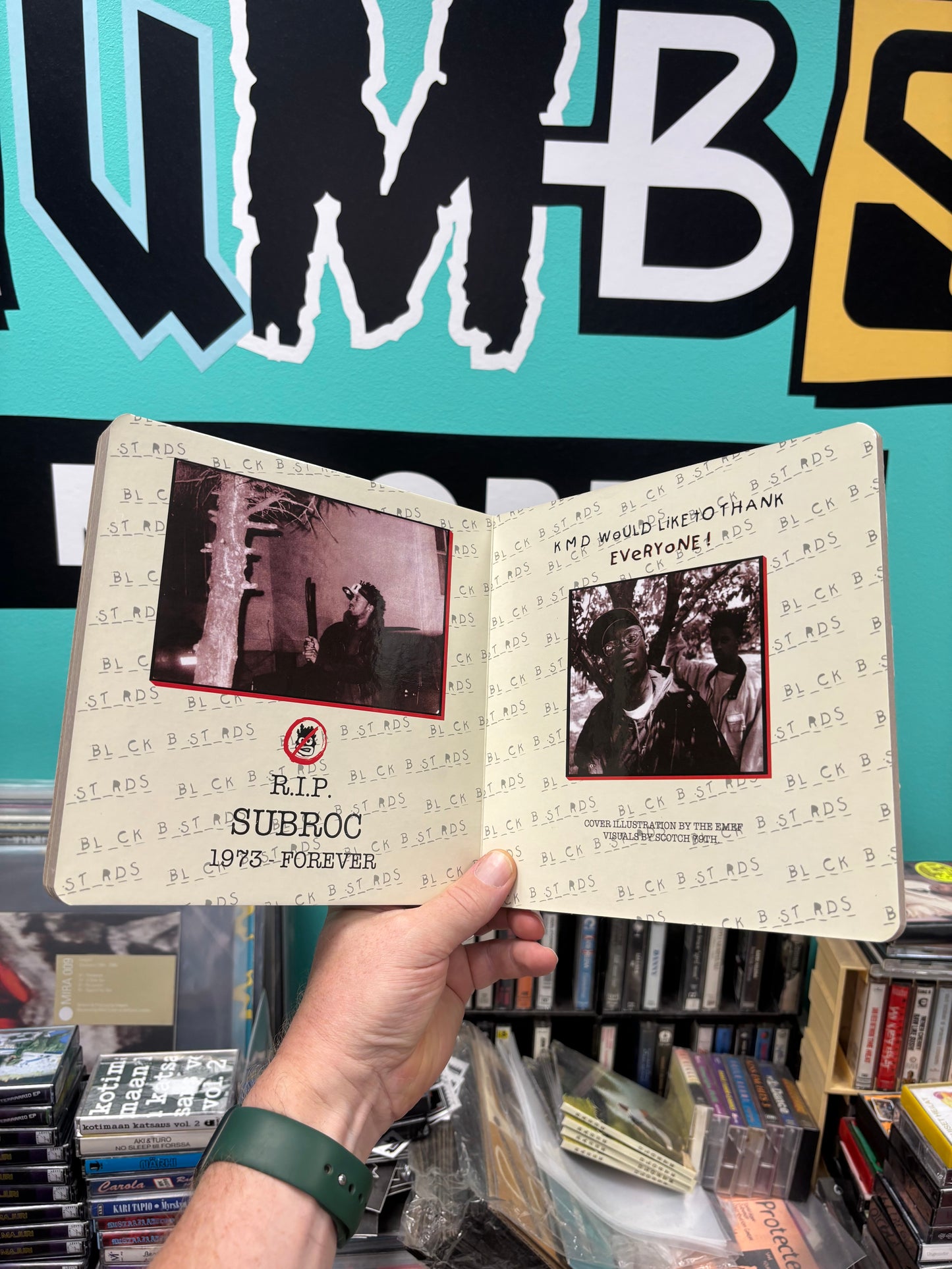KMD: Bl_ck B_st_rds, 2CD, reissue, 7inch, Pop-up Book, Limited Edition, Metal Face Records, US 2015