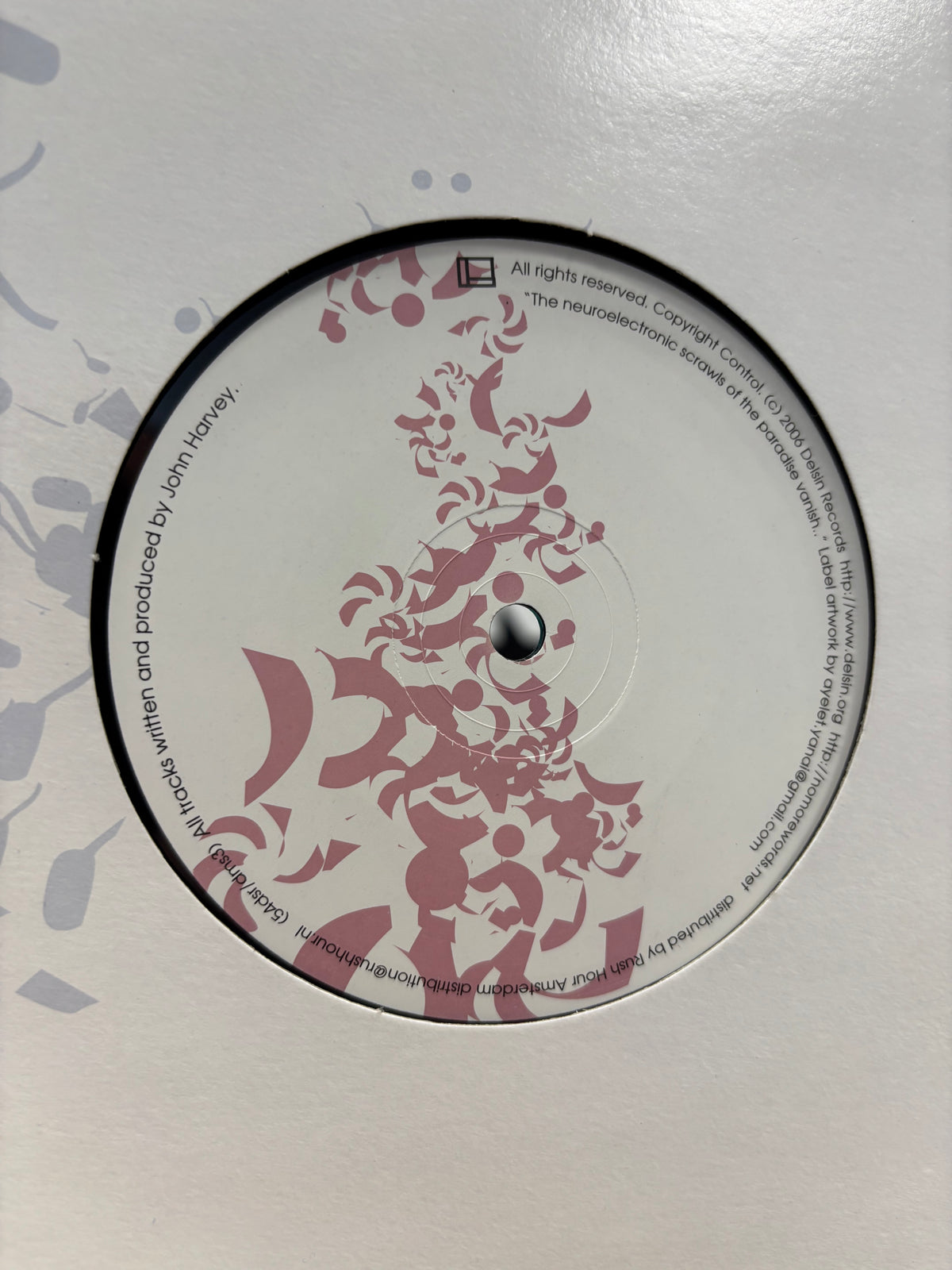 D5: Neutrino EP, 12inch, 1st pressing, Delsin, Netherlands 2006