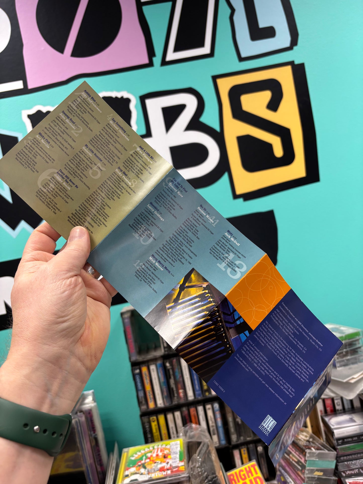 Organ-ized: An All-Star Tribute To The Hammond B3 Organ, CD, High Street Records, Europe 1999