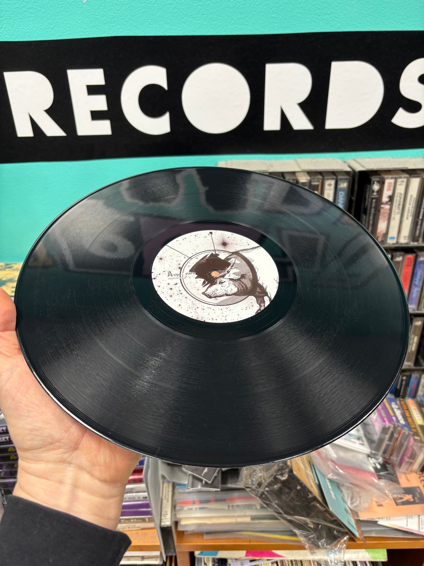 Andrew Allsgood: (Disco) Pigs in Space E.P., 12inch, Only pressing, Truffle Music, Canada 2007