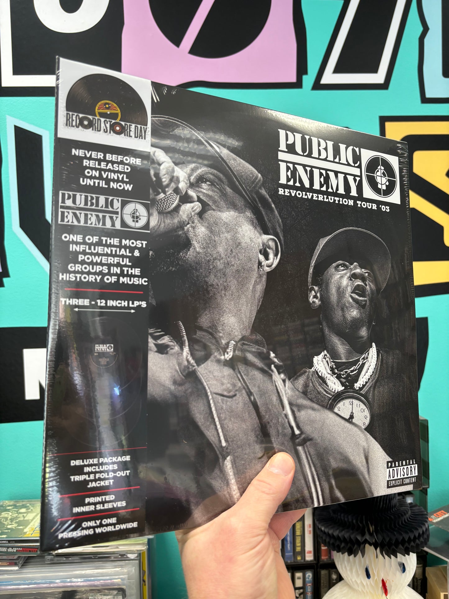 HULLU VARASTOALE -20%‼️‼️‼️ Public Enemy: Revolverlution Tour 2003, 3LP